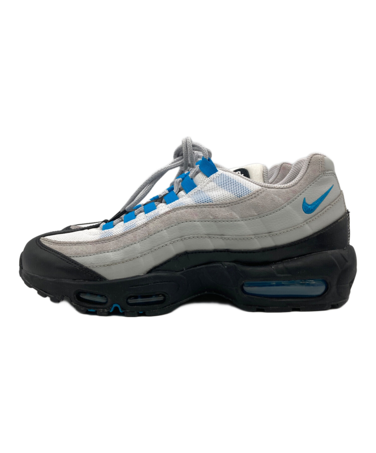 中古・古着通販】NIKE (ナイキ) AIR MAX95 ホワイト×ブルー サイズ 