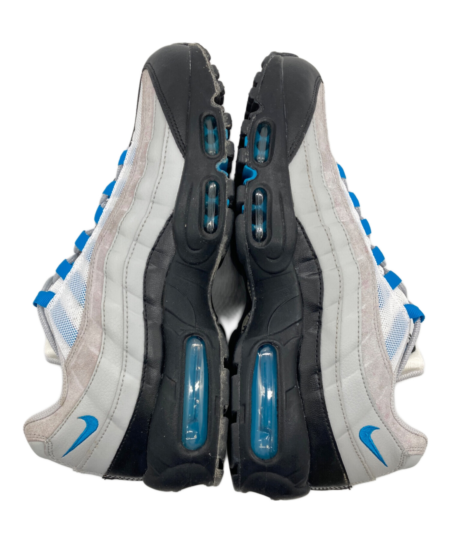 中古・古着通販】NIKE (ナイキ) AIR MAX95 ホワイト×ブルー サイズ 