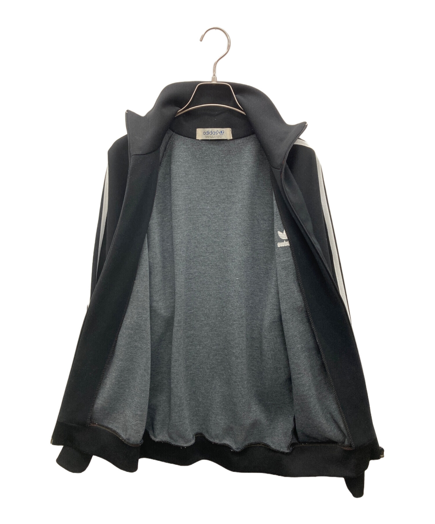 中古・古着通販】adidas (アディダス) トラックジャケット ブラック