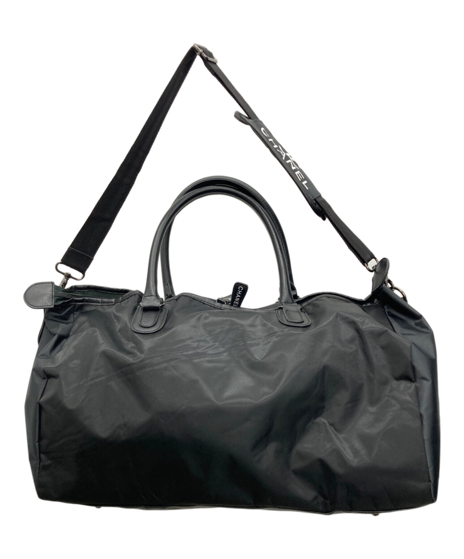 中古・古着通販】CHANEL (シャネル) ボストンバッグ ブラック