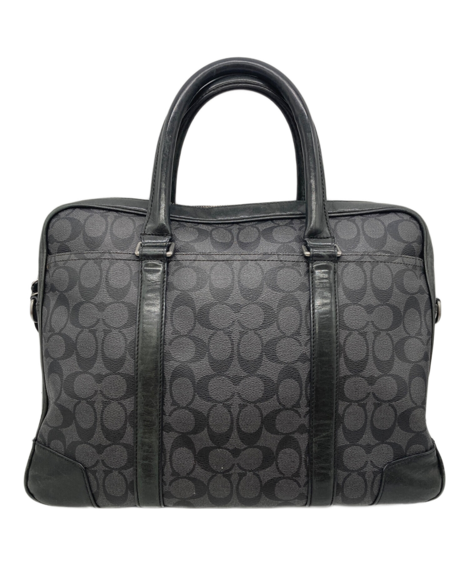中古・古着通販】COACH (コーチ) Bleecker Slim Brief ブラック