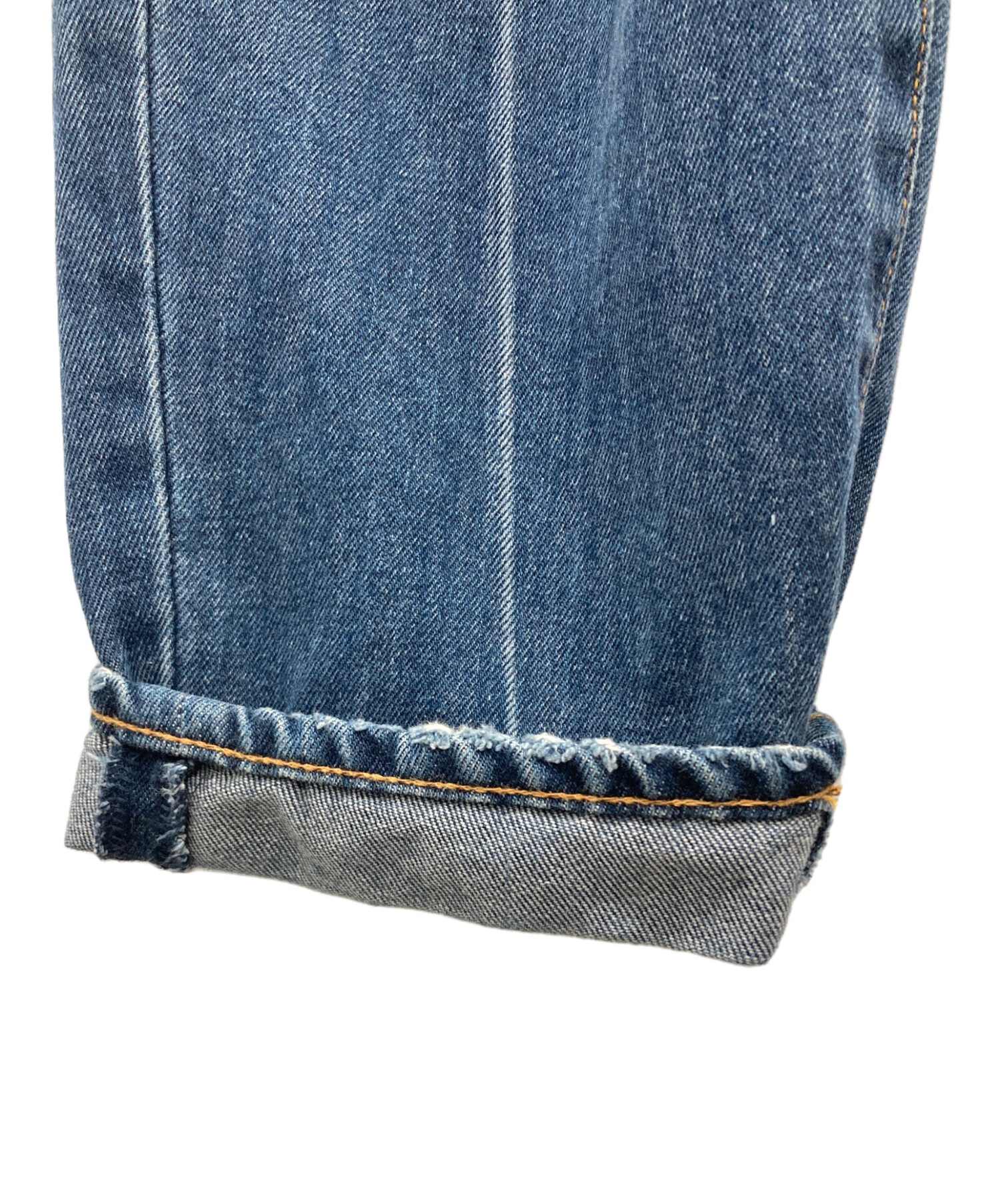 中古・古着通販】doublet (ダブレット) DAMAGED SILK DENIM PANTS