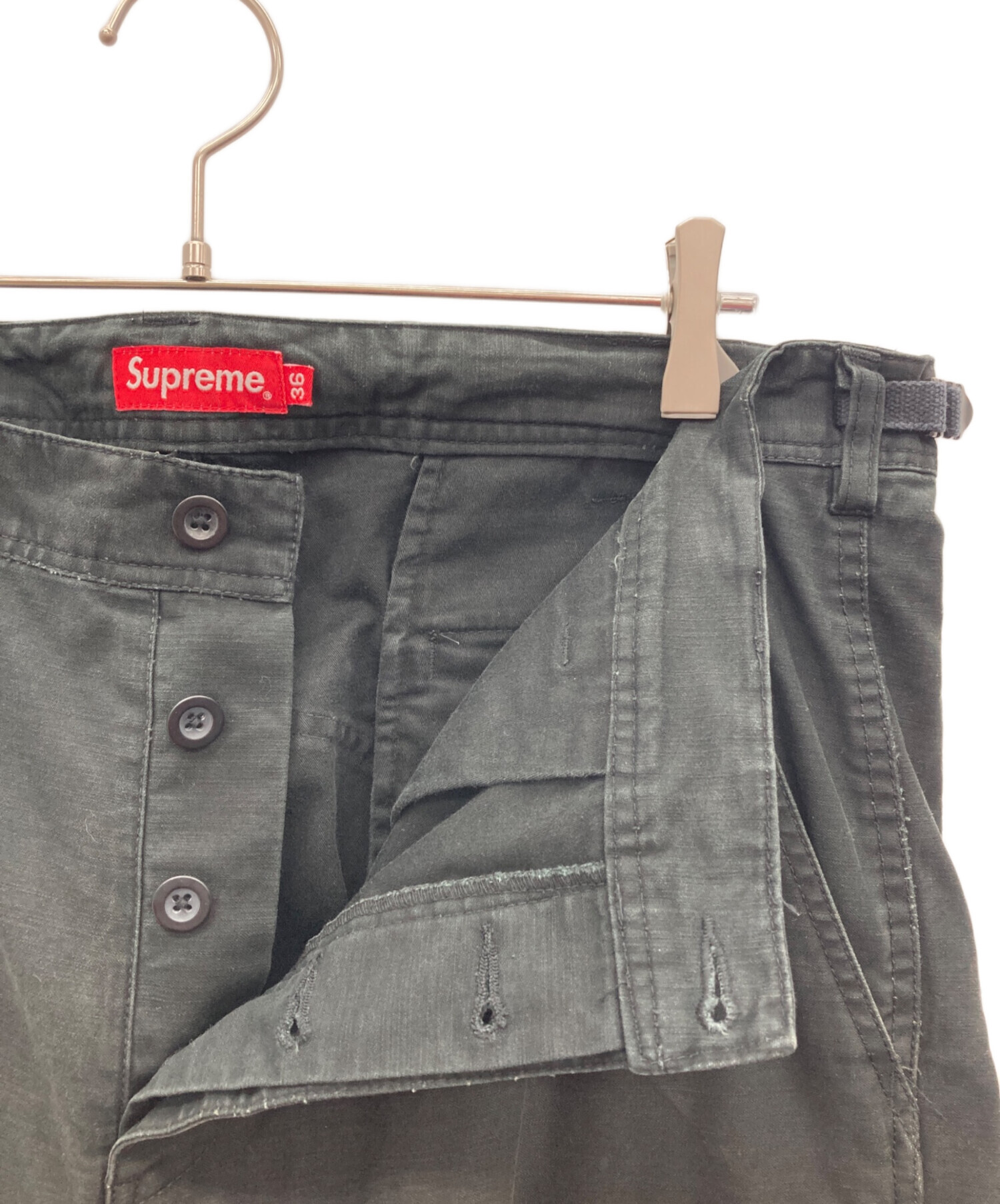 中古・古着通販】Supreme (シュプリーム) カーゴパンツ ブラック