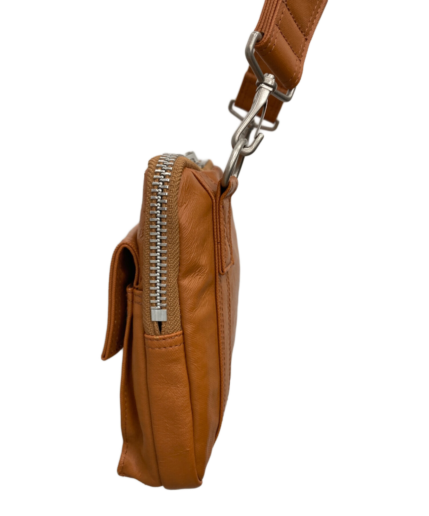 中古・古着通販】PORTER (ポーター) ショルダーバッグ キャメル