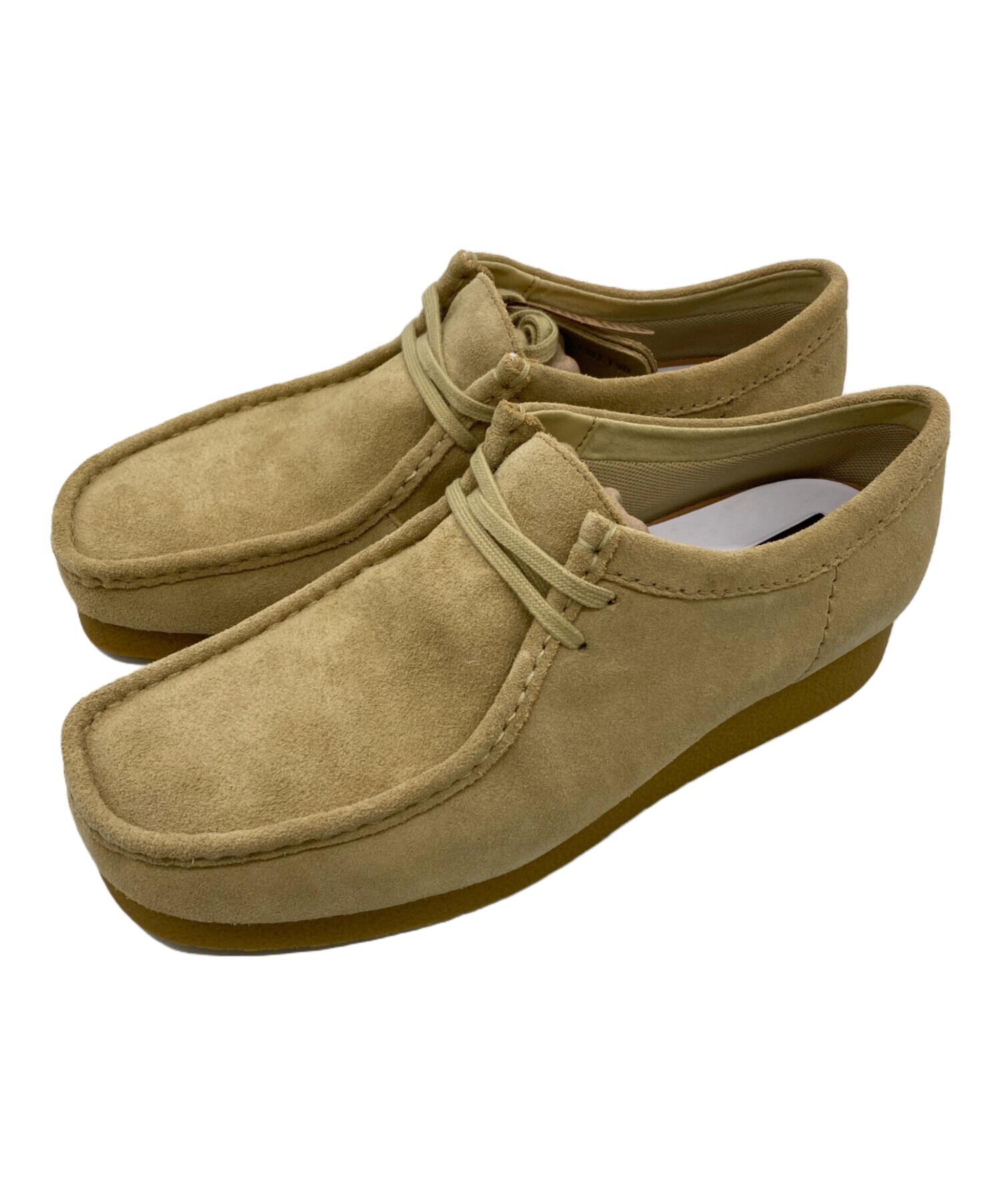 中古・古着通販】CLARKS (クラークス) ワラビーシューズ ベージュ