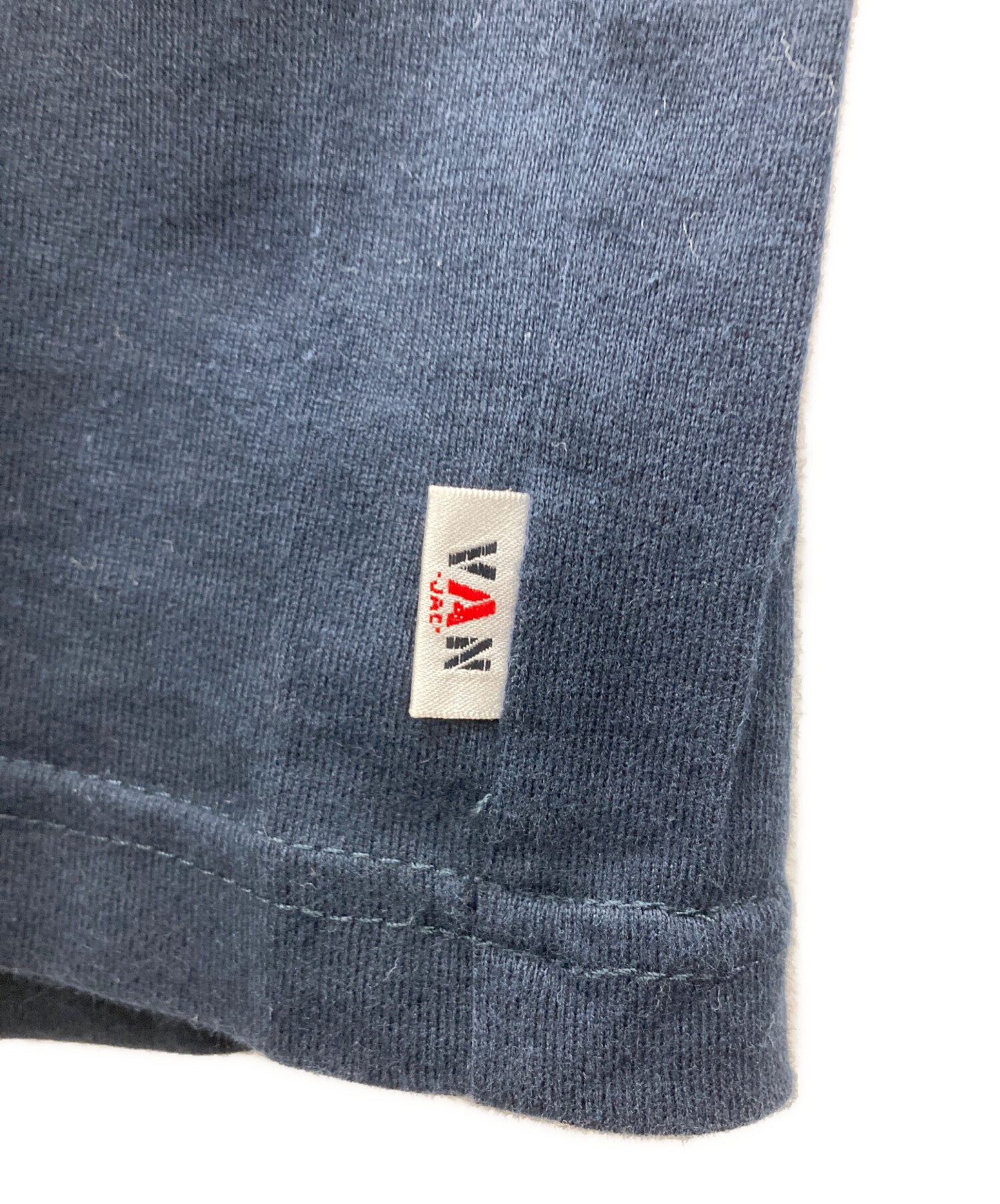 中古・古着通販】VAN JAC (ヴァン・ヂャケット) Tシャツ ネイビー