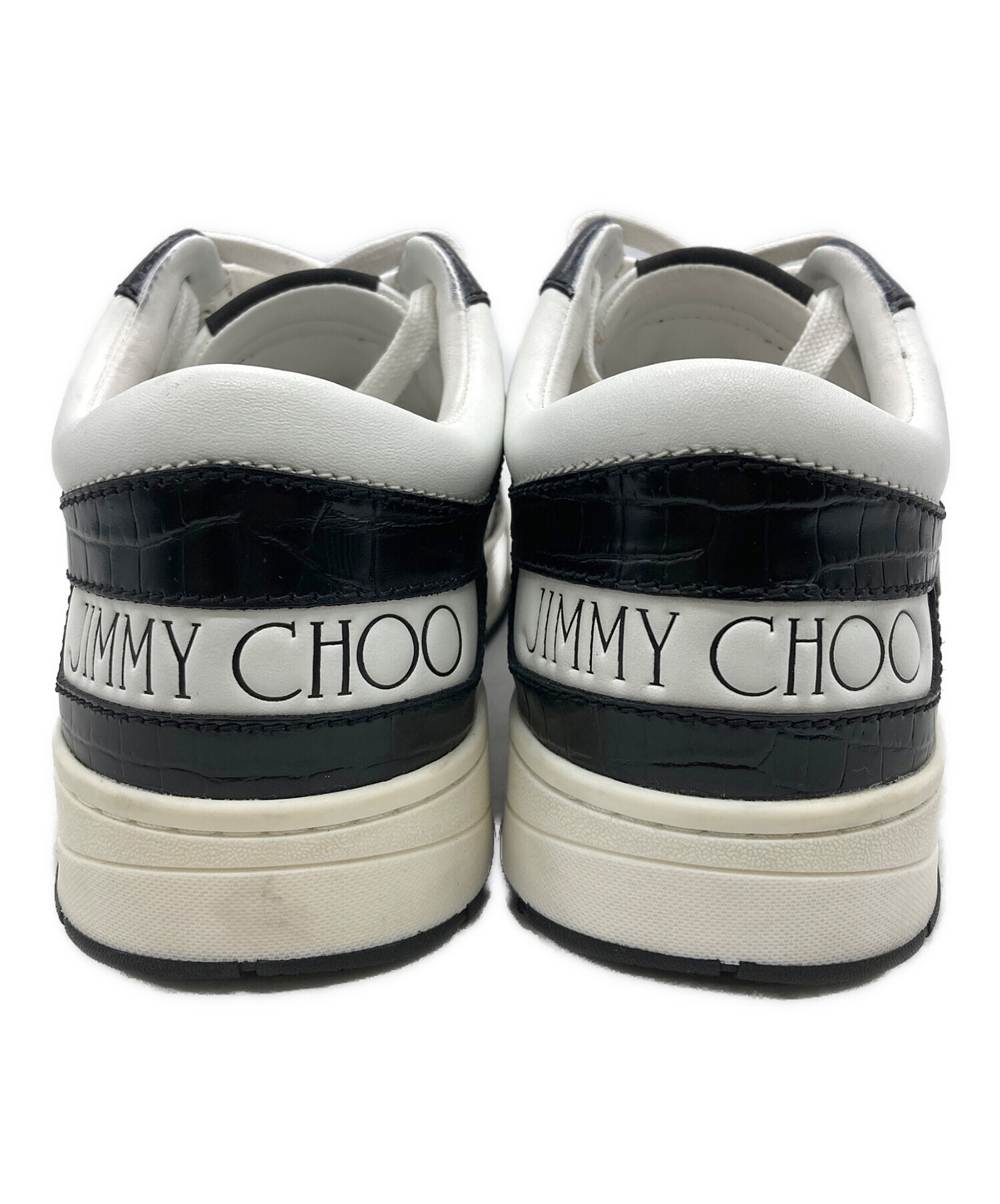 中古・古着通販】JIMMY CHOO (ジミーチュウ) ハワイ ブラック×ホワイト