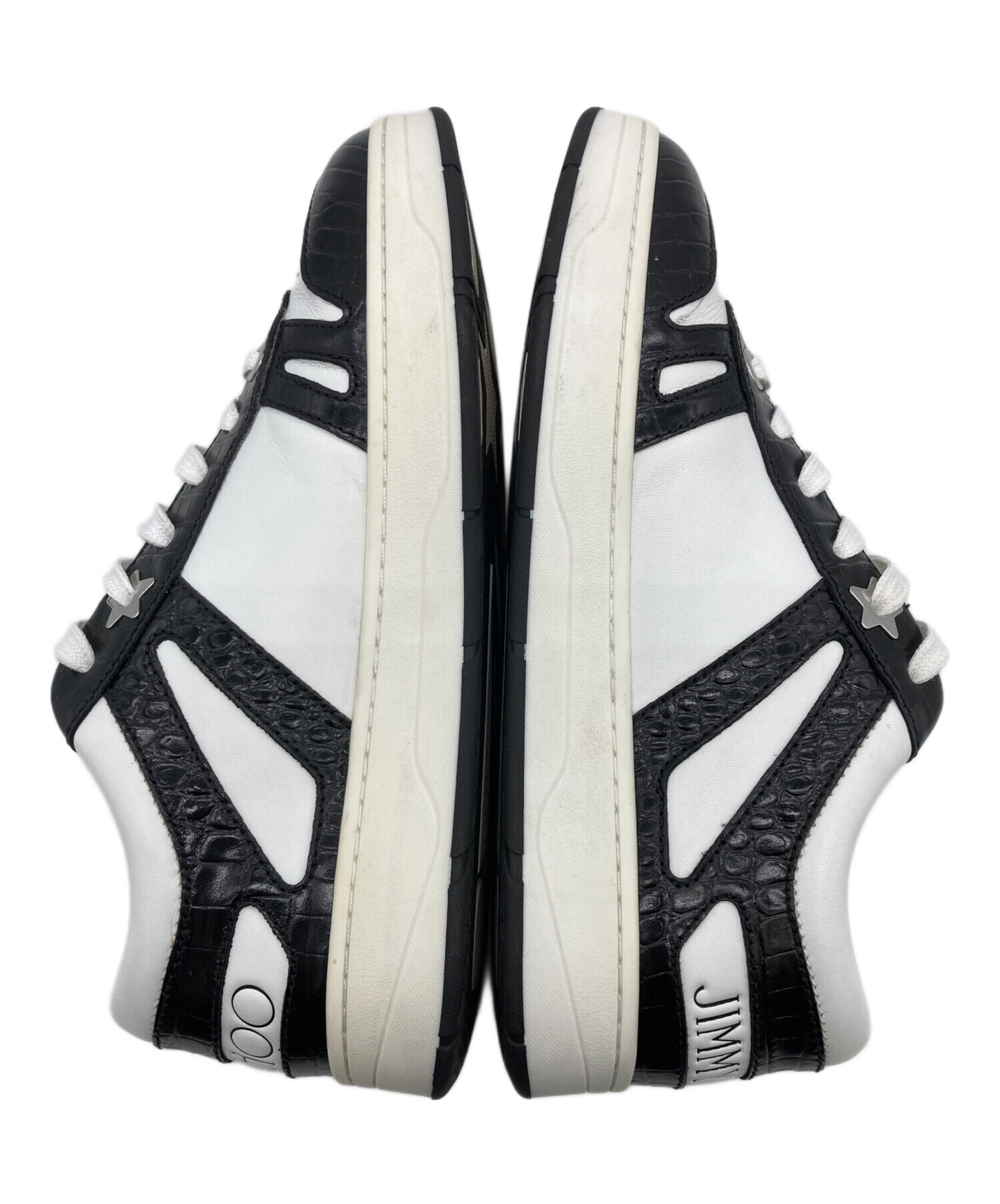 中古・古着通販】JIMMY CHOO (ジミーチュウ) ハワイ ブラック×ホワイト