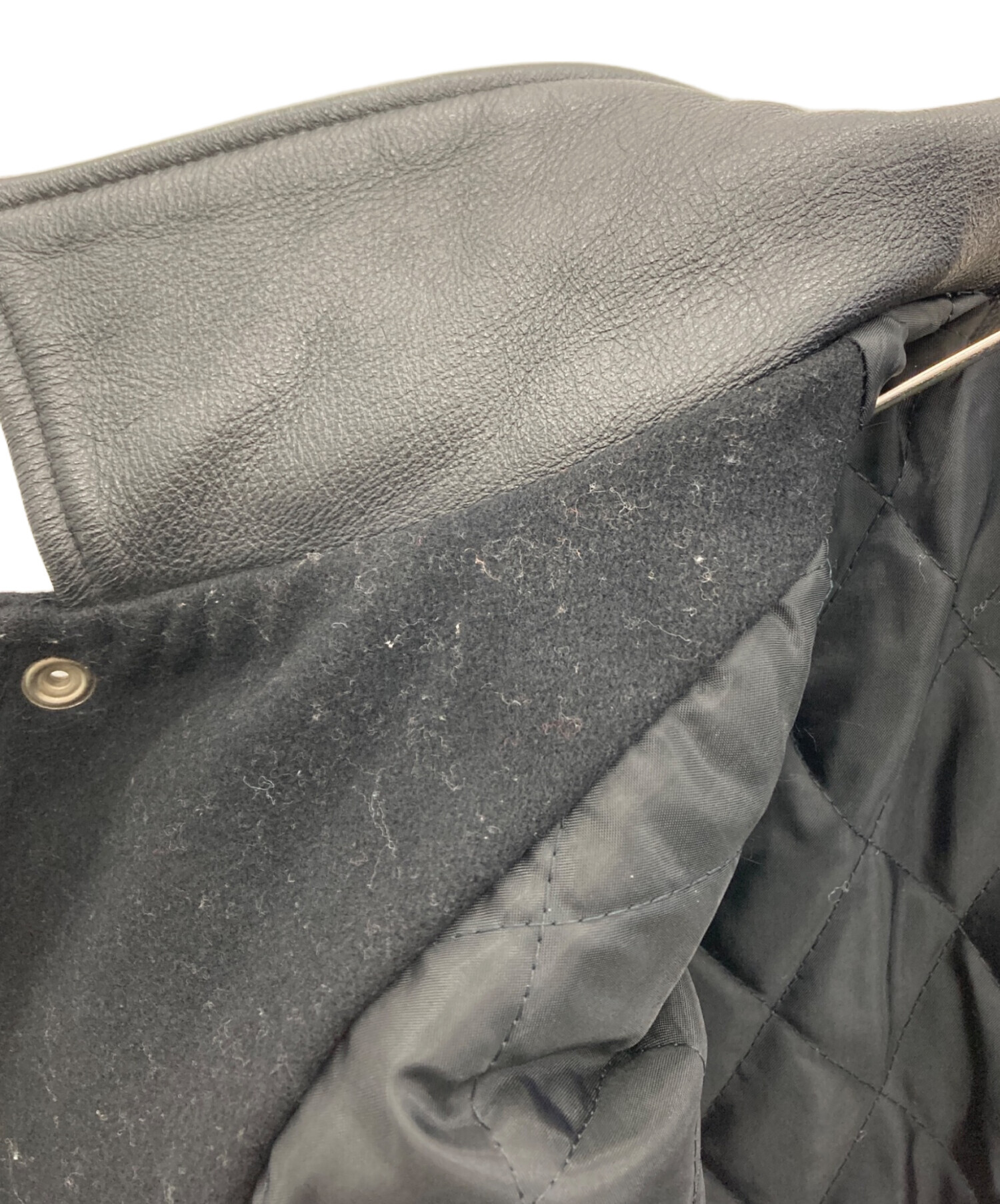 中古・古着通販】Neoblood (ネオブラッド) スタジャン ブラック サイズ