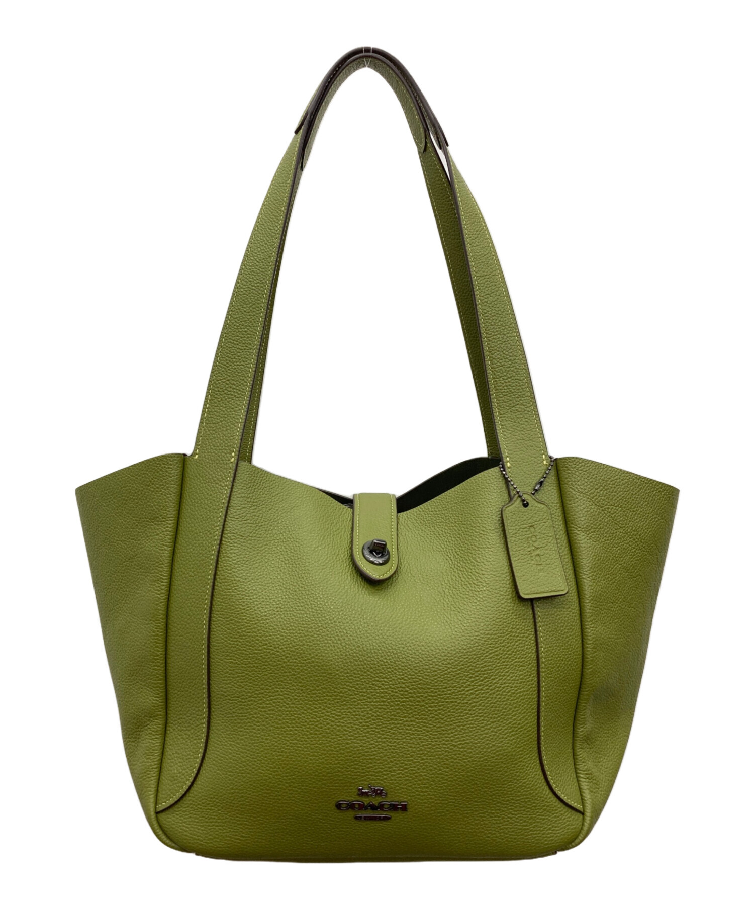 中古・古着通販】COACH (コーチ) トートバッグ グリーン｜ブランド