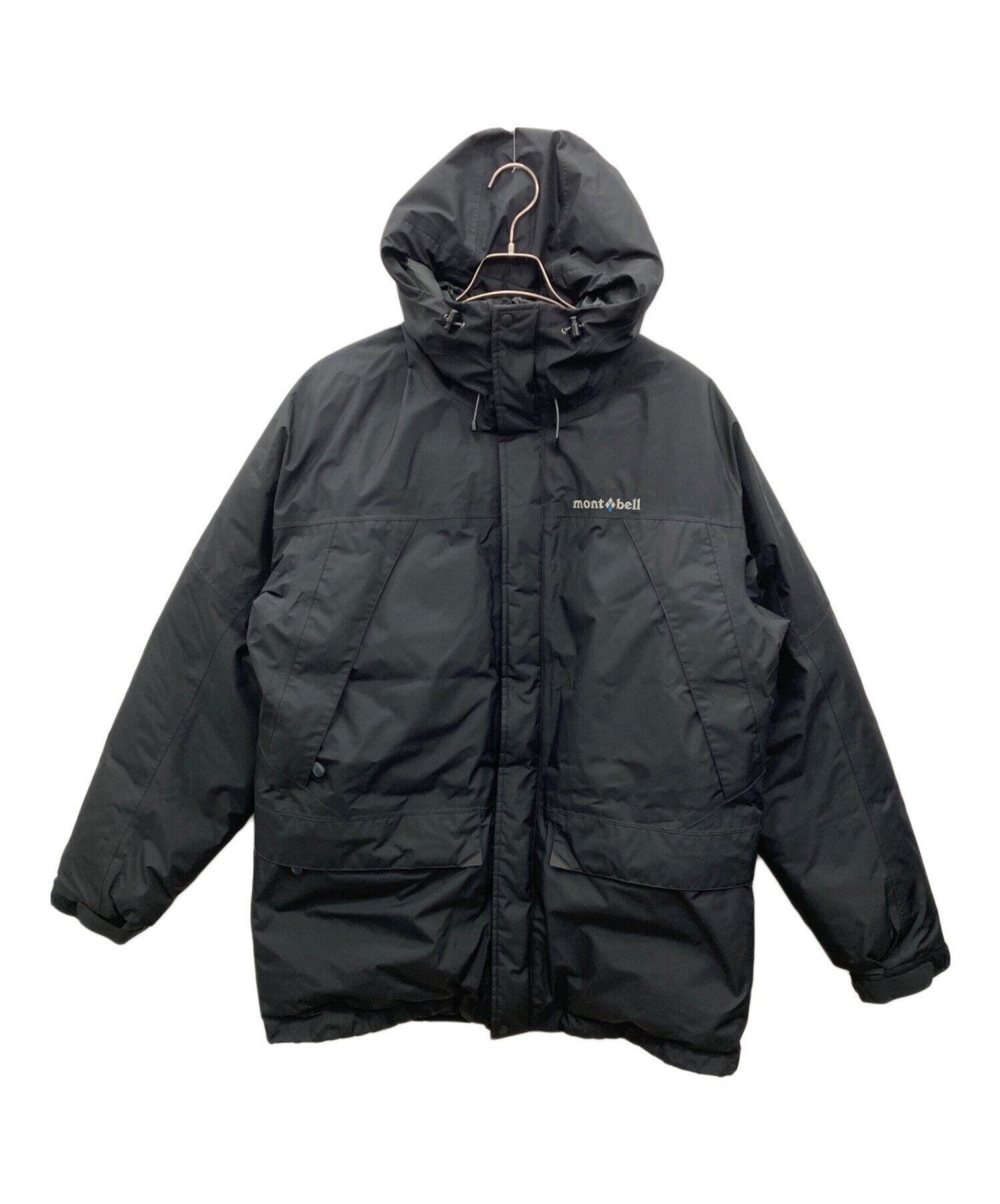 old mont-bell モンベル　黒　ブラックマウンテンパーカー　古着y2k 中古・古着通販】mont-bell (モンベル) サーマラップパーカ ブラック