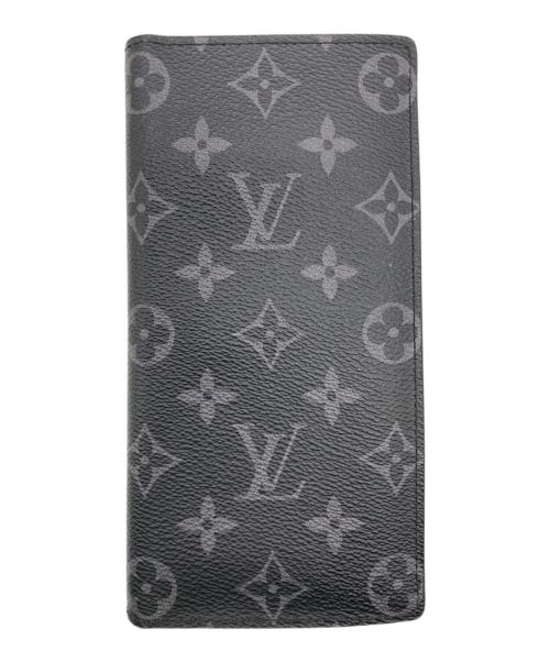 ルイヴィトン モノグラム・エクリプス ポルトフォイユ・ブラザ 正規品 付属品有 中古・古着通販】LOUIS VUITTON (ルイ ヴィトン) モノグラム