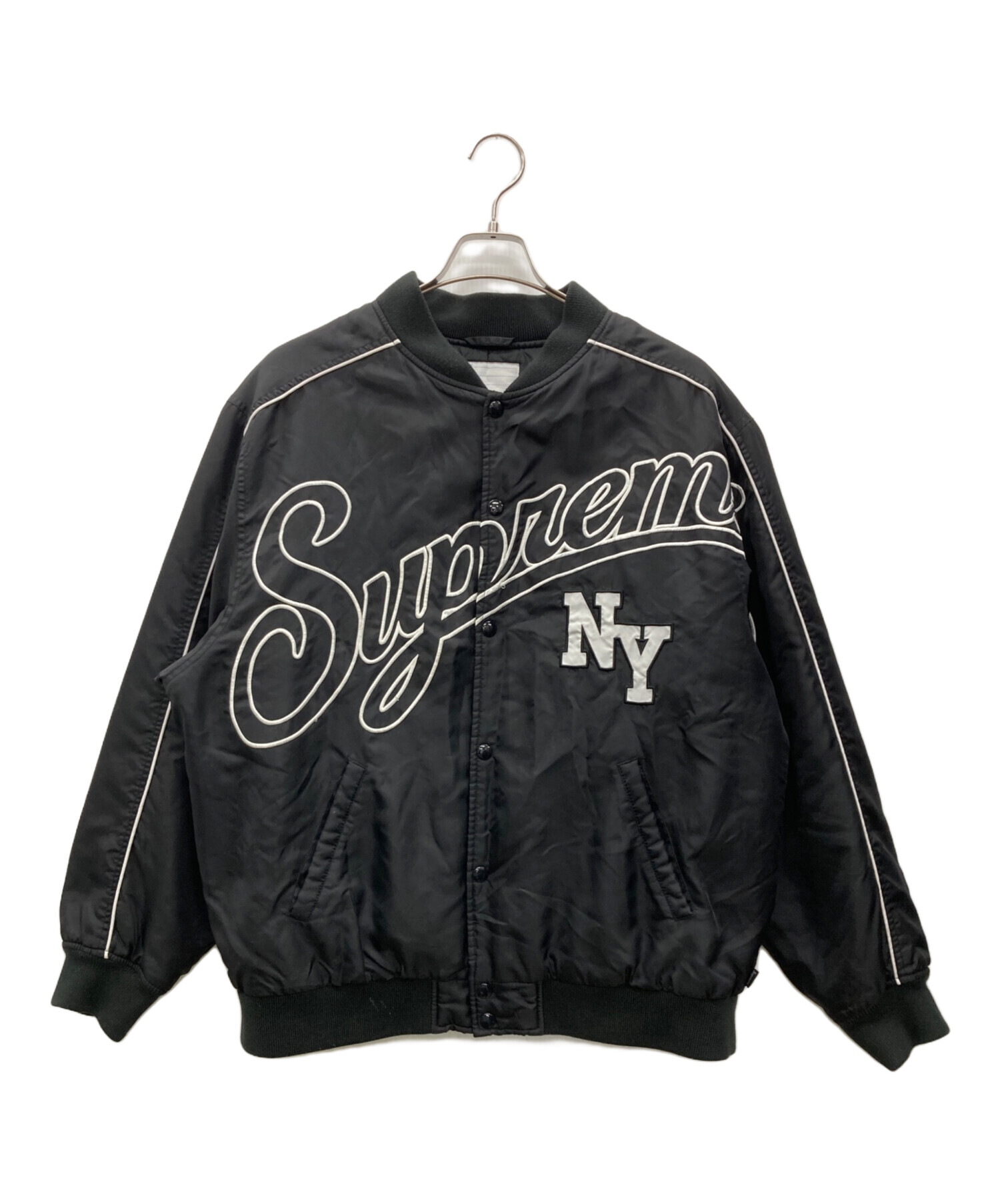 中古・古着通販】Supreme (シュプリーム) スタジャン ブラック サイズ