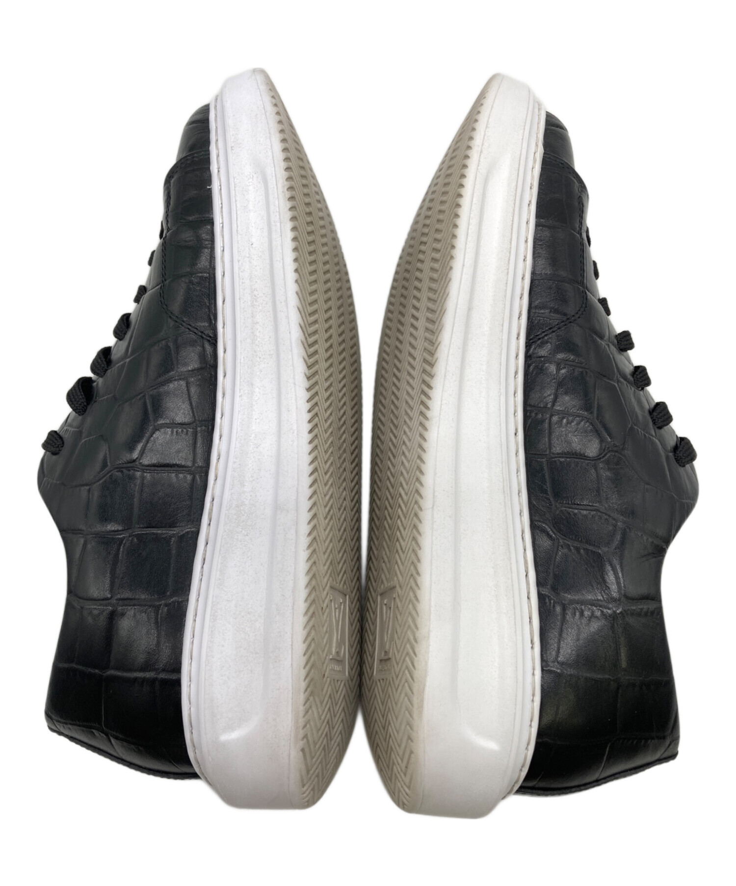 中古・古着通販】LOUIS VUITTON (ルイ ヴィトン) スニーカー ブラック