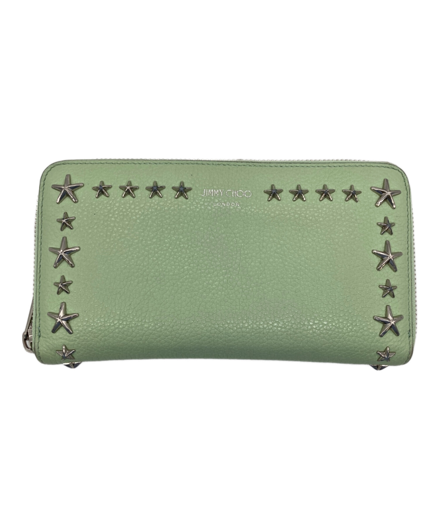 中古・古着通販】JIMMY CHOO (ジミーチュウ) スタッズジップアラウンド