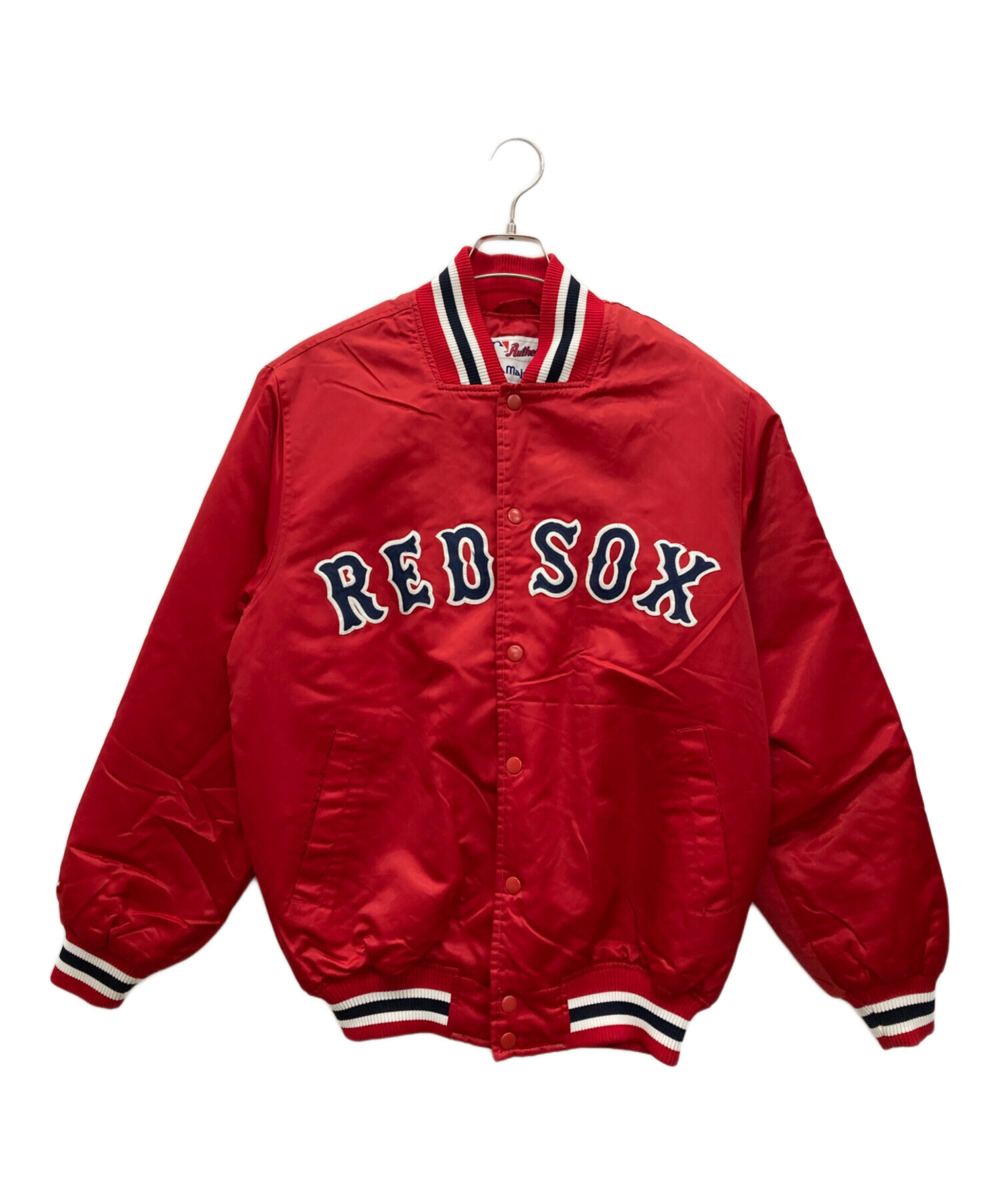 中古・古着通販】Majestic MLB (マジェスティック) スタジャン レッド