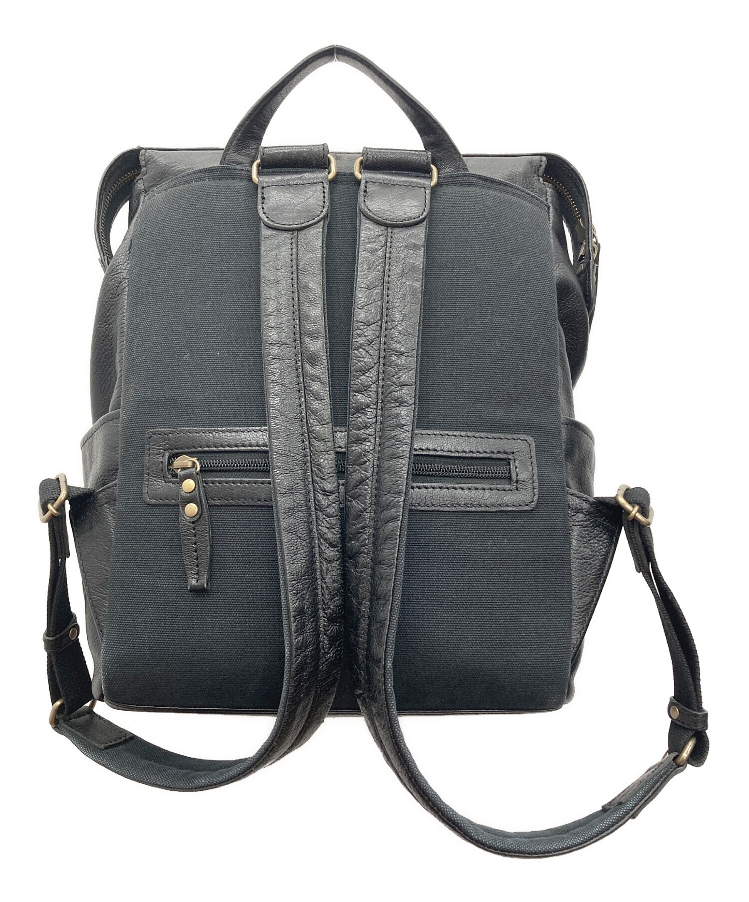 中古・古着通販】Dakota (ダコタ) レザーリュック ブラック｜ブランド