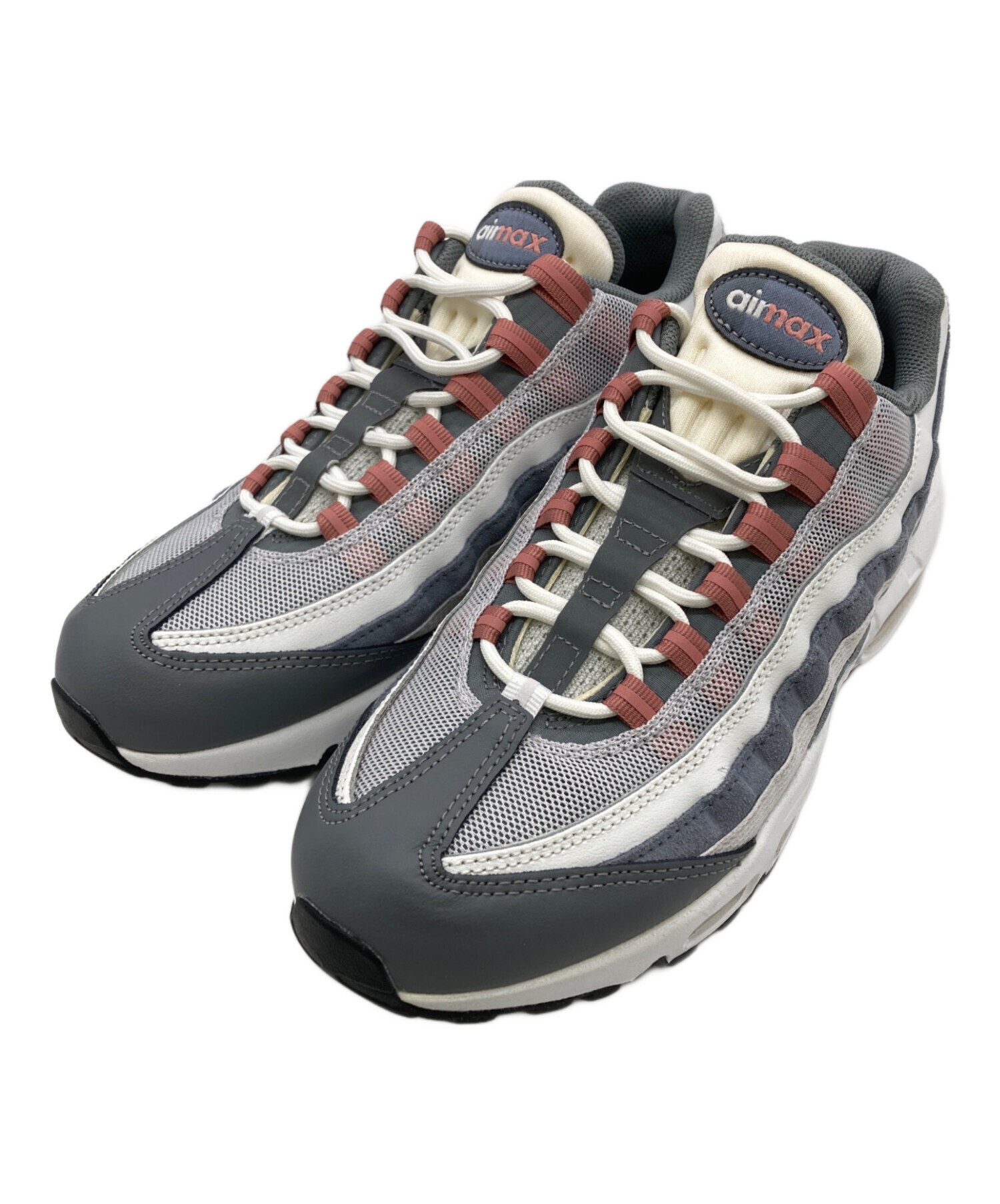 中古・古着通販】NIKE (ナイキ) AIR MAX 95 グレー×ピンク サイズ:25.5 