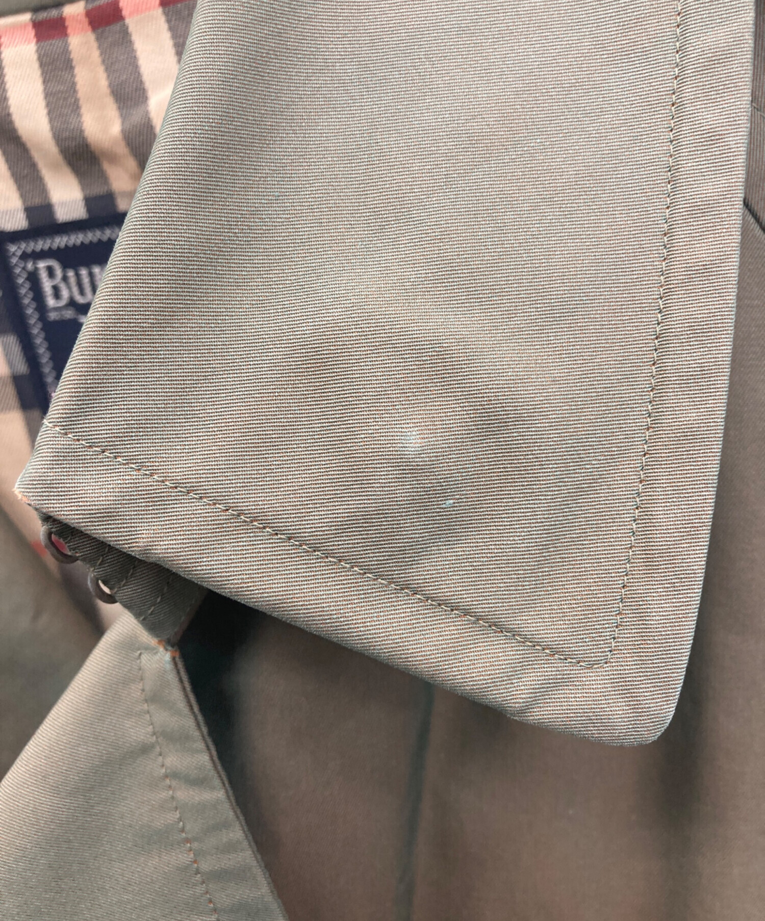 中古・古着通販】Burberry's (バーバリー) トレンチコート 玉虫色