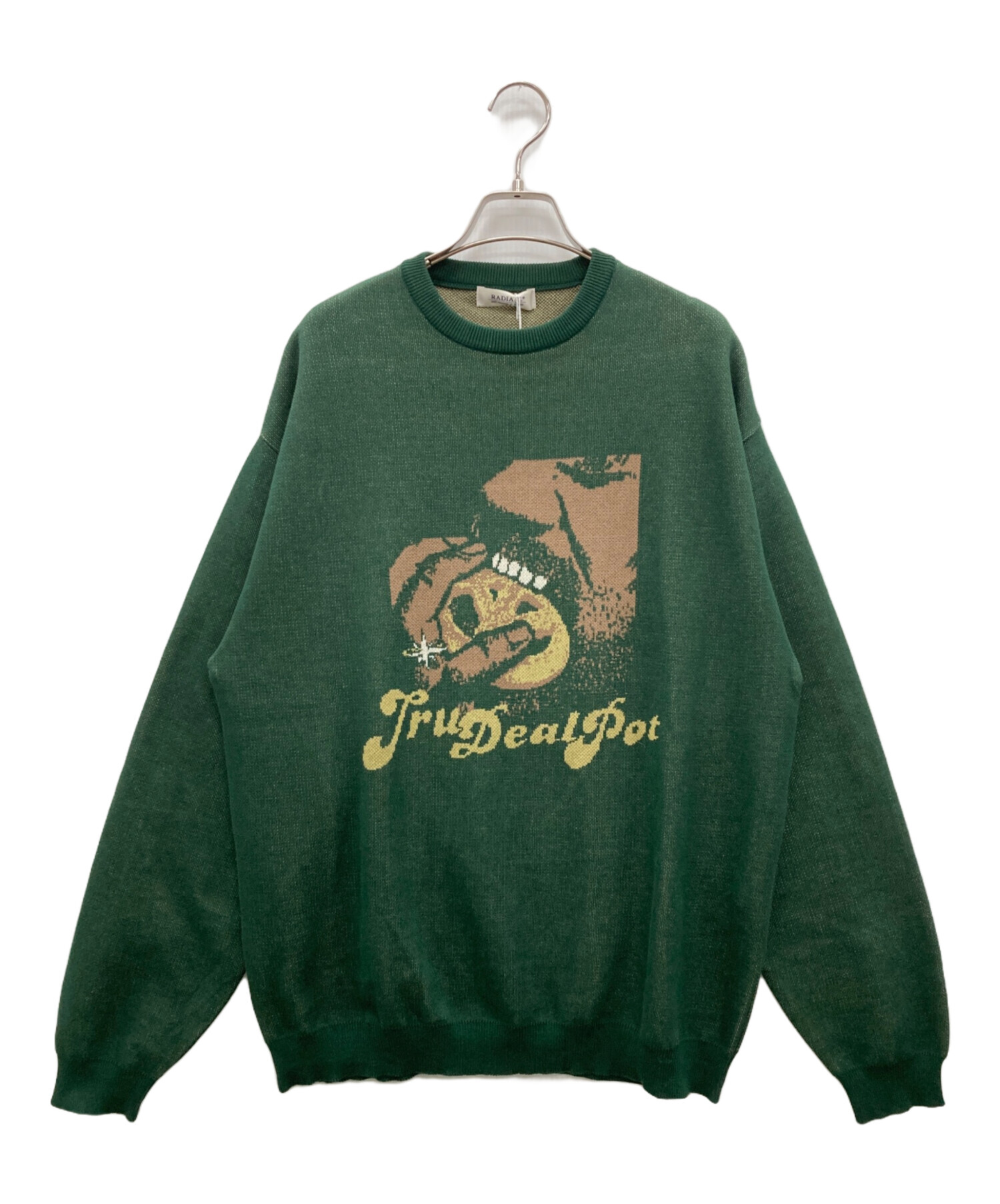 中古・古着通販】RADIALL (ラディアル) COOKIE-CREW NECK SWEATER 