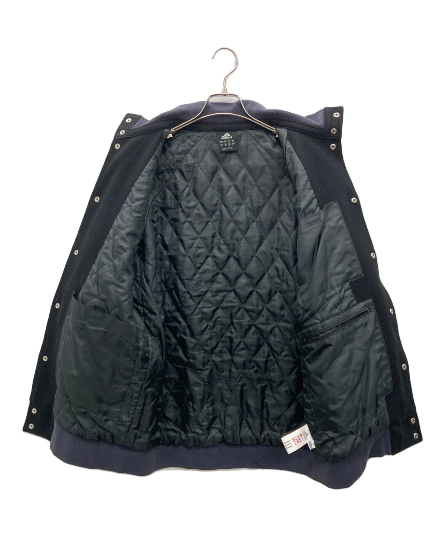 中古・古着通販】adidas (アディダス) ウールスナップジャケット 