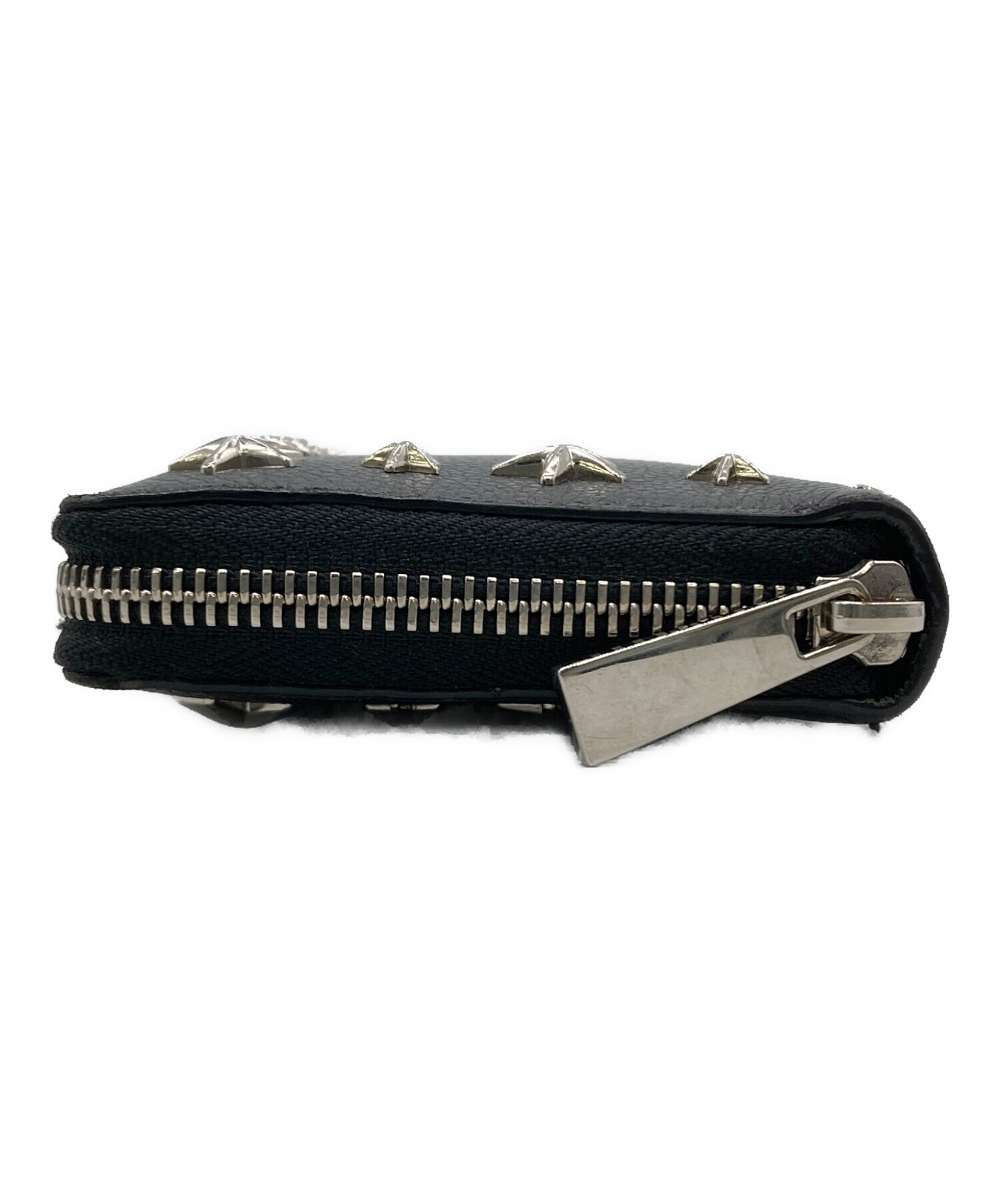 JIMMY CHOO ジミー チュウ ロングウォレット 長財布 スタッズ ブラック 