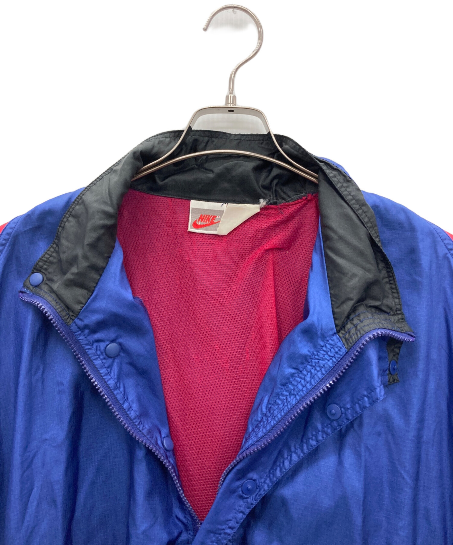 中古・古着通販】NIKE (ナイキ) ナイロンジャケット マルチカラー 