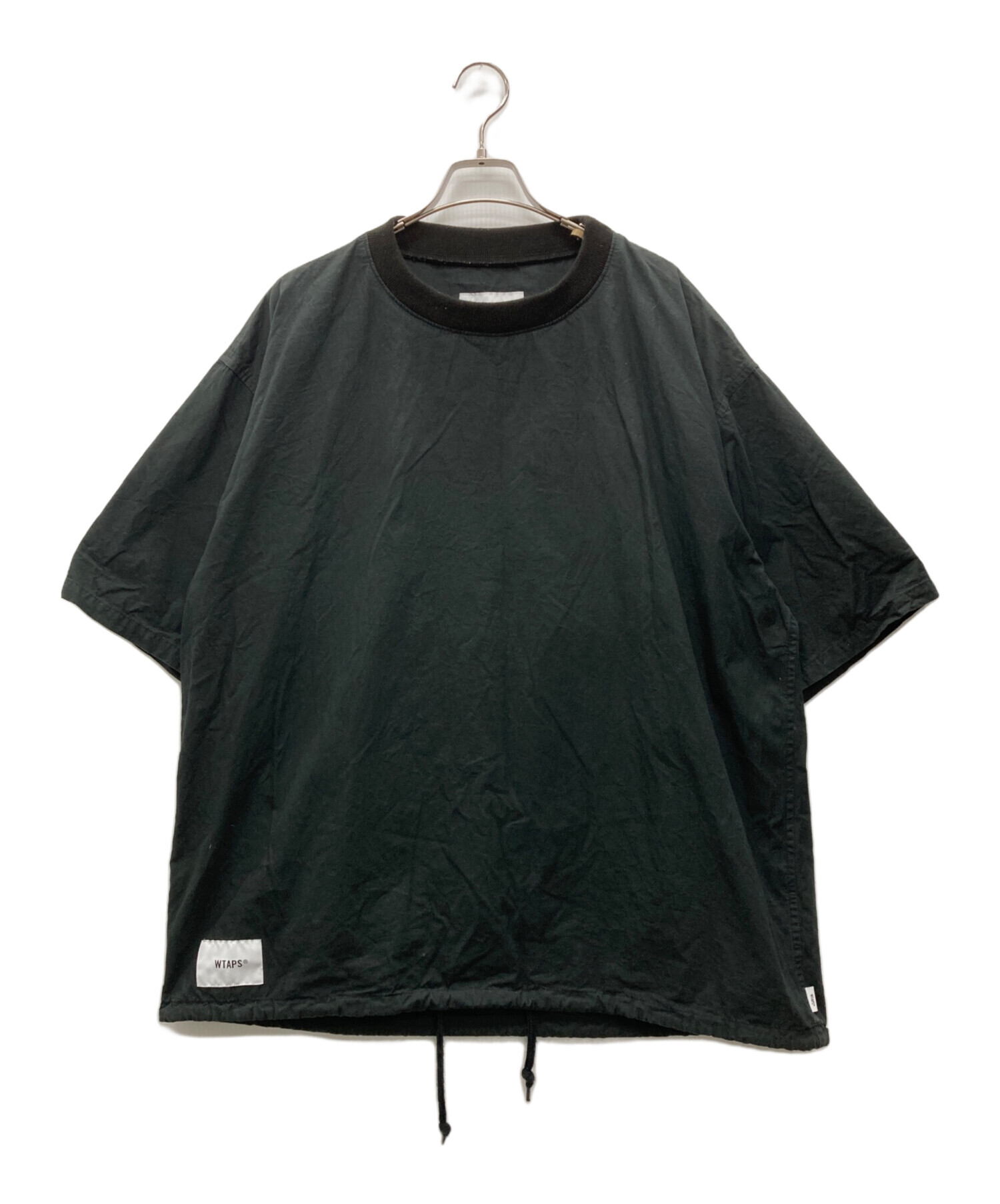中古・古着通販】WTAPS (ダブルタップス) 半袖カットソー ブラック