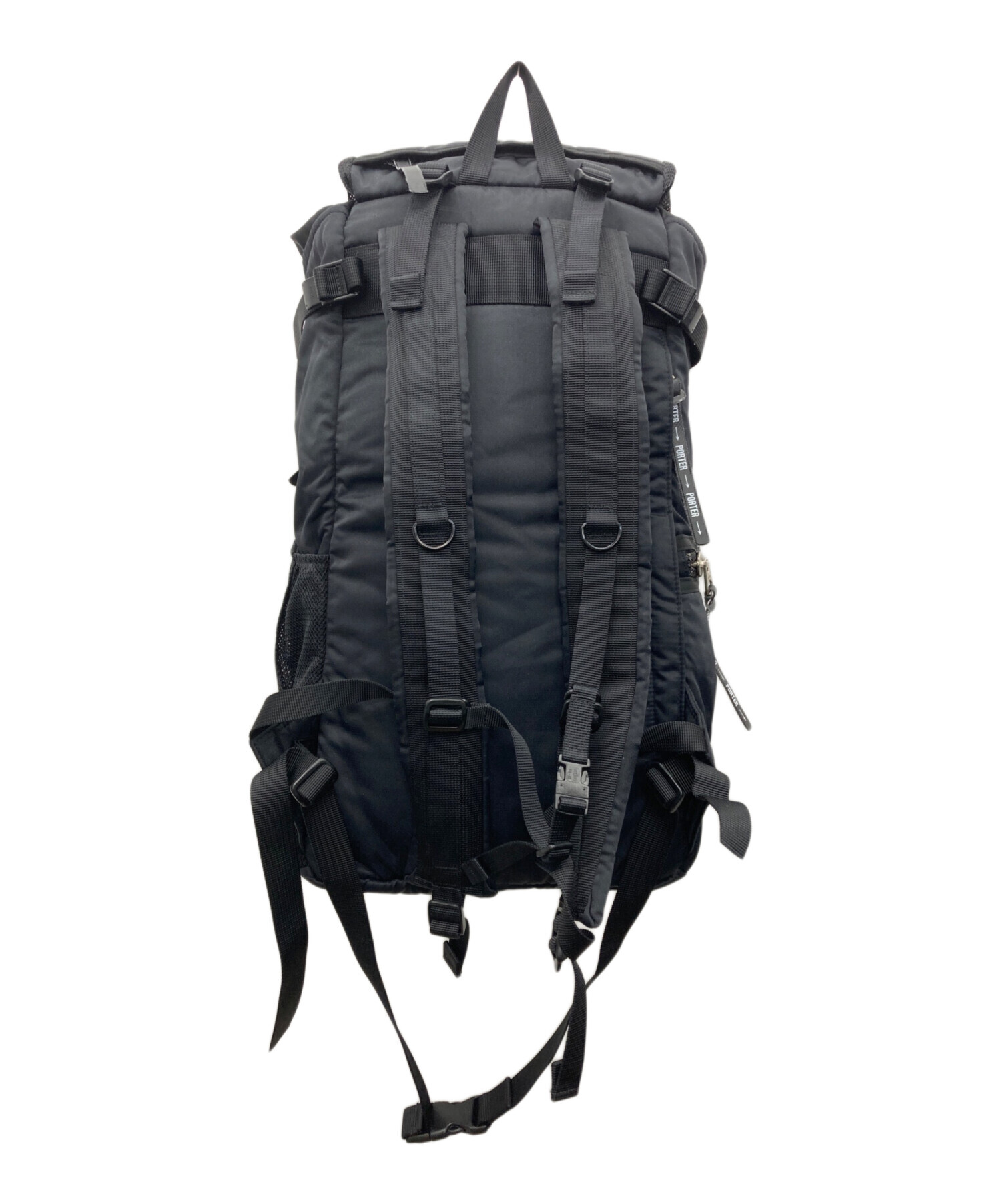 中古　PORTER 吉田カバン ブラック リュック 中古・古着通販】吉田カバン (ヨシダカバン) PORTER (ポーター