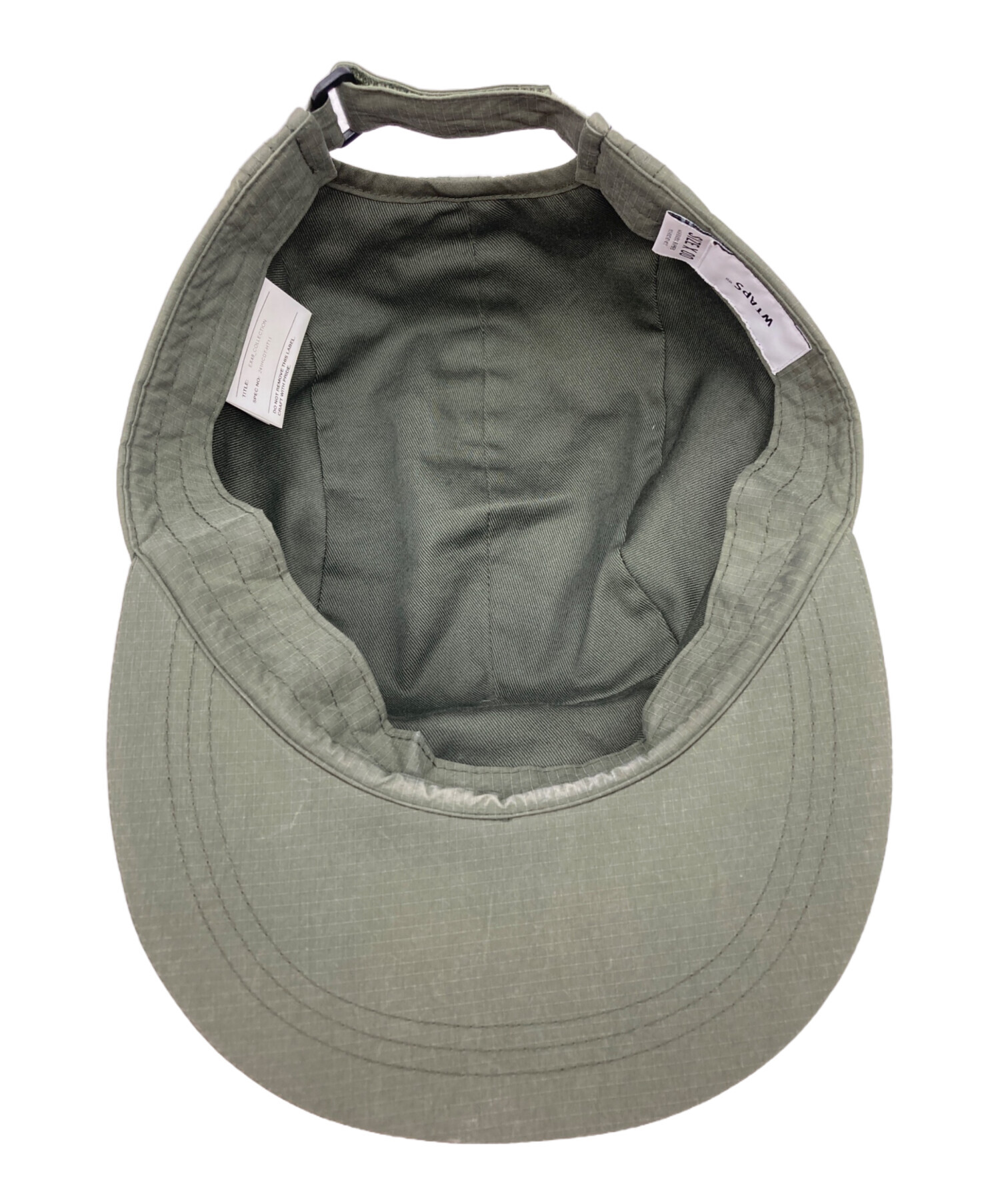 中古・古着通販】WTAPS (ダブルタップス) キャップ オリーブ サイズ:x