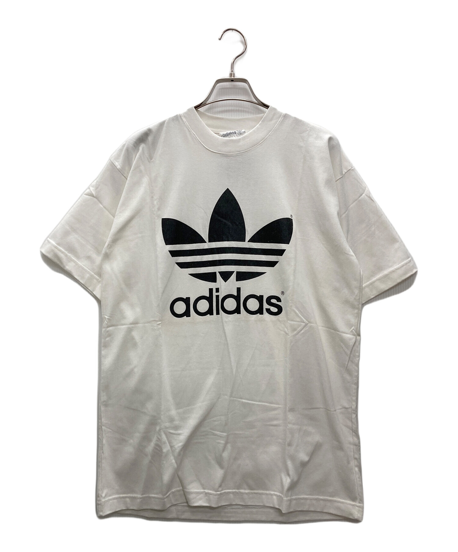 中古・古着通販】adidas (アディダス) 半袖Tシャツ ホワイト サイズ:L 