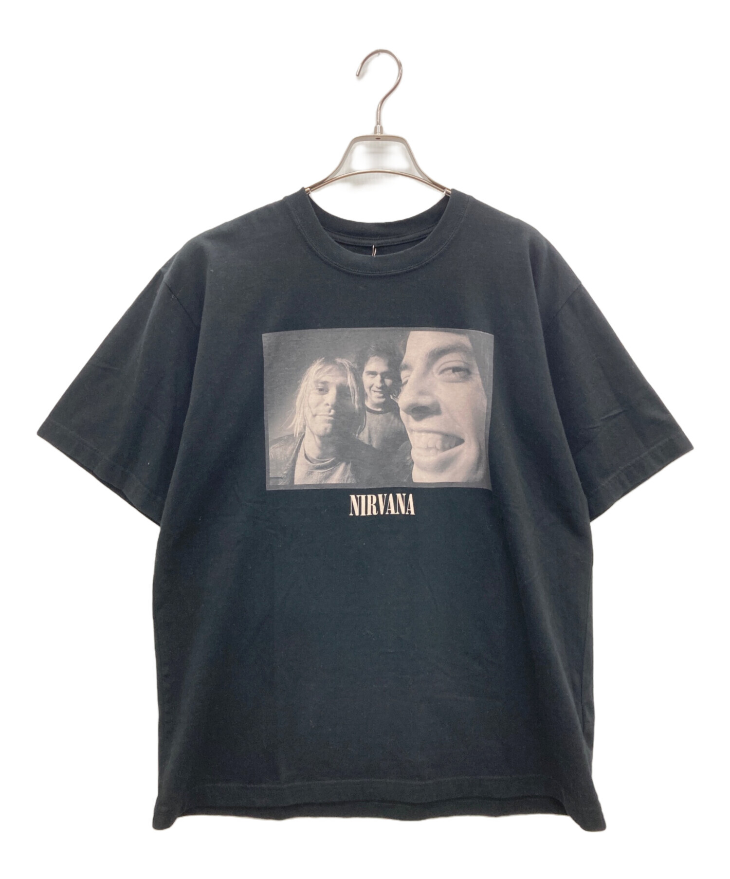 NIRVANA NEIGHBORHOOD Tシャツ ブラック 中古・古着通販】NEIGHBORHOOD (ネイバーフッド) NIRVANA