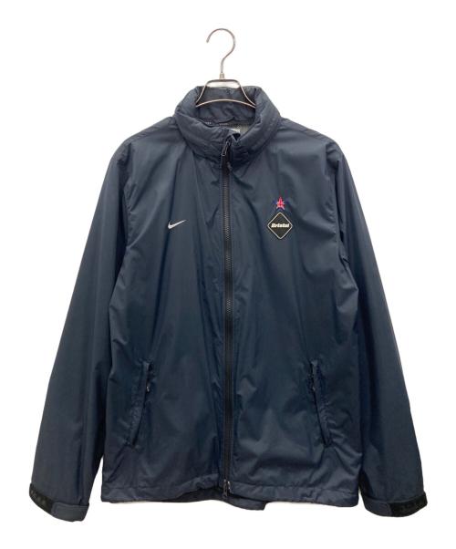 F.C.R.B. X NIKE ナイロンジャケット Lサイズ ネイビー 中古・古着通販】NIKE (ナイキ) FCRB (エフシーレアルブリストル