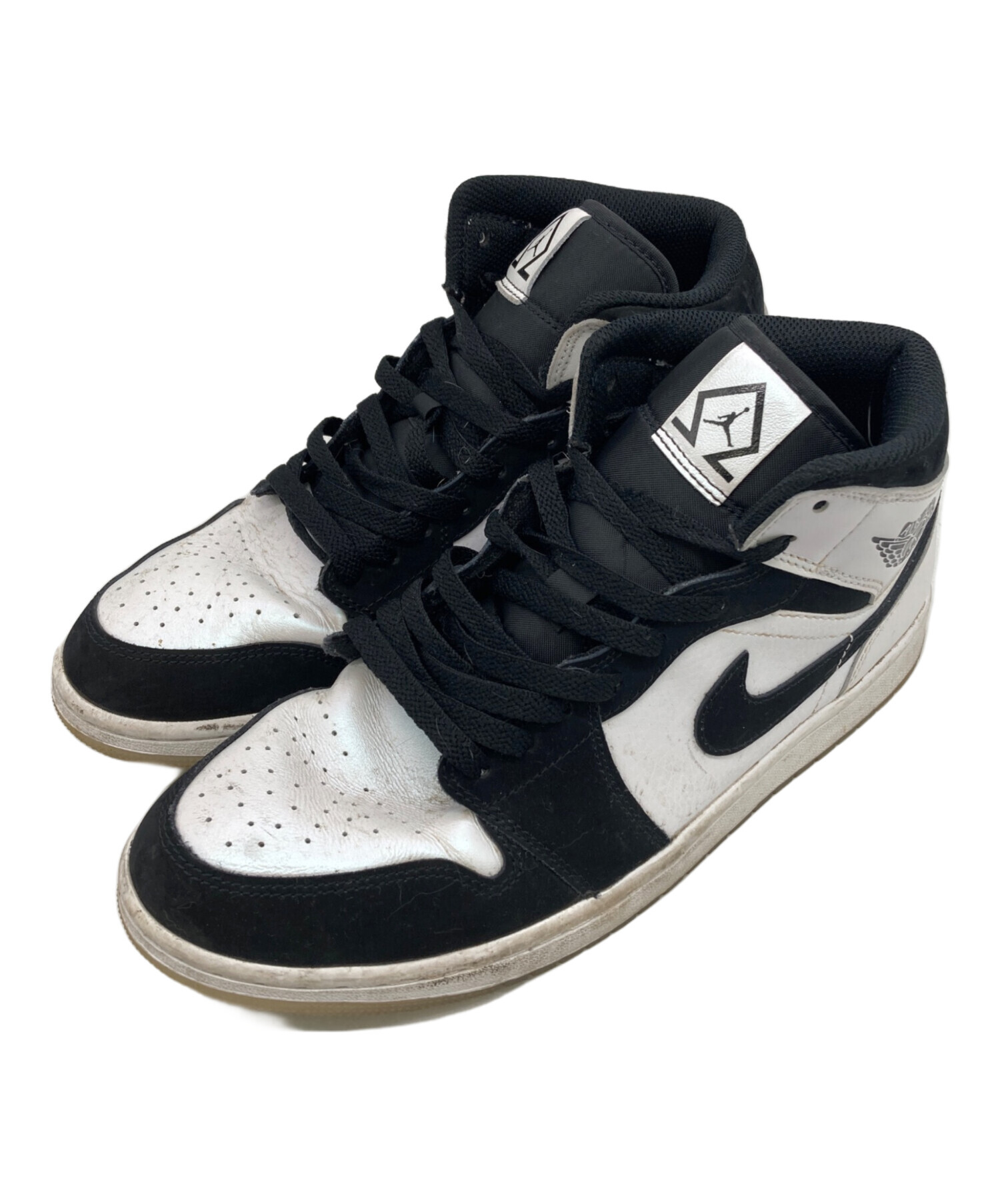 中古・古着通販】NIKE (ナイキ) AIR JORDAN 1 MID SE ホワイト 