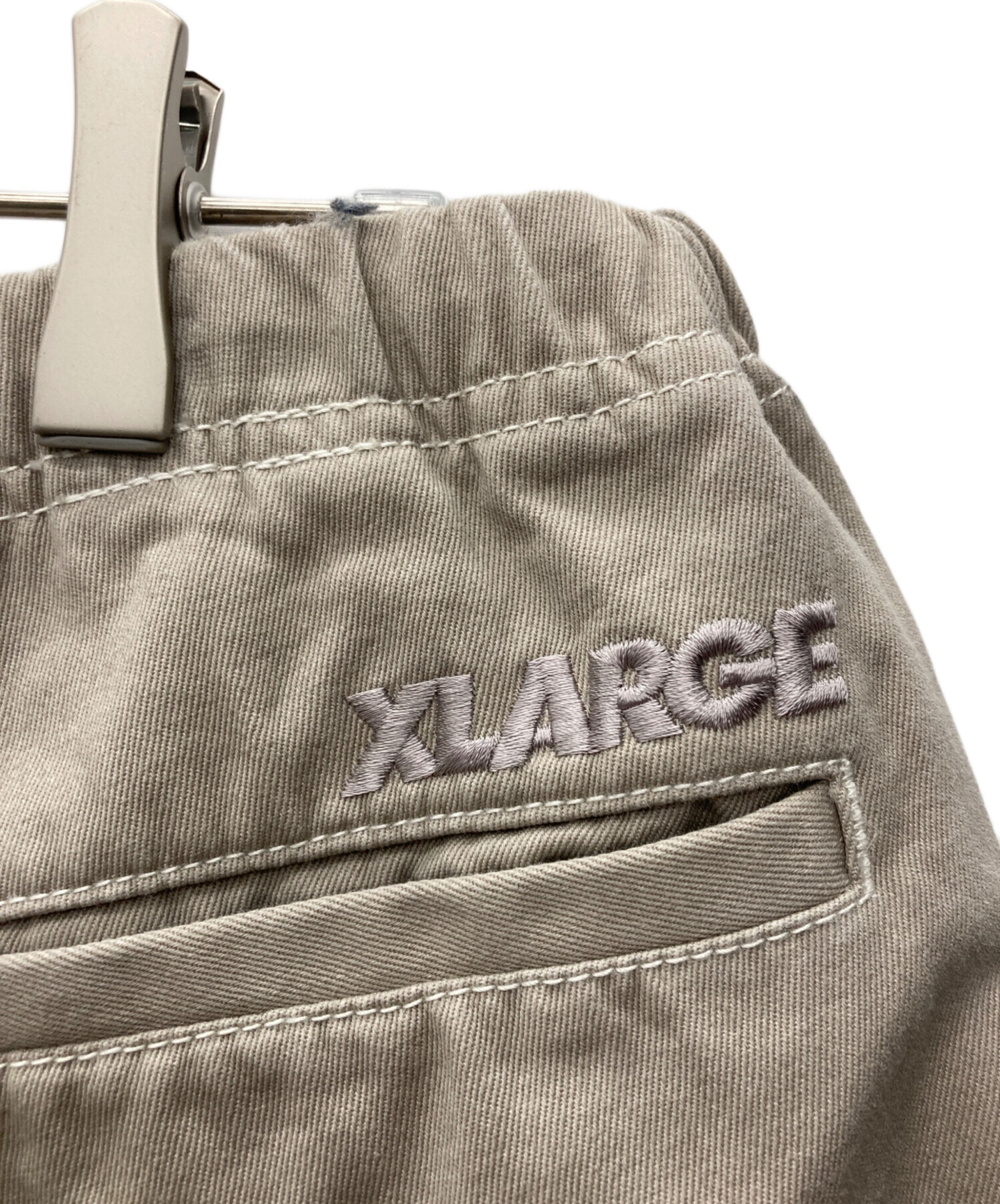 中古・古着通販】X-LARGE (エクストララージ) パンツ ライトグレー