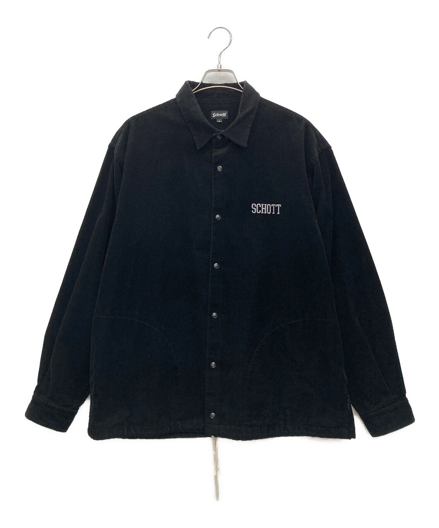 中古・古着通販】Schott (ショット) コーデュロイジャケット ブラック 