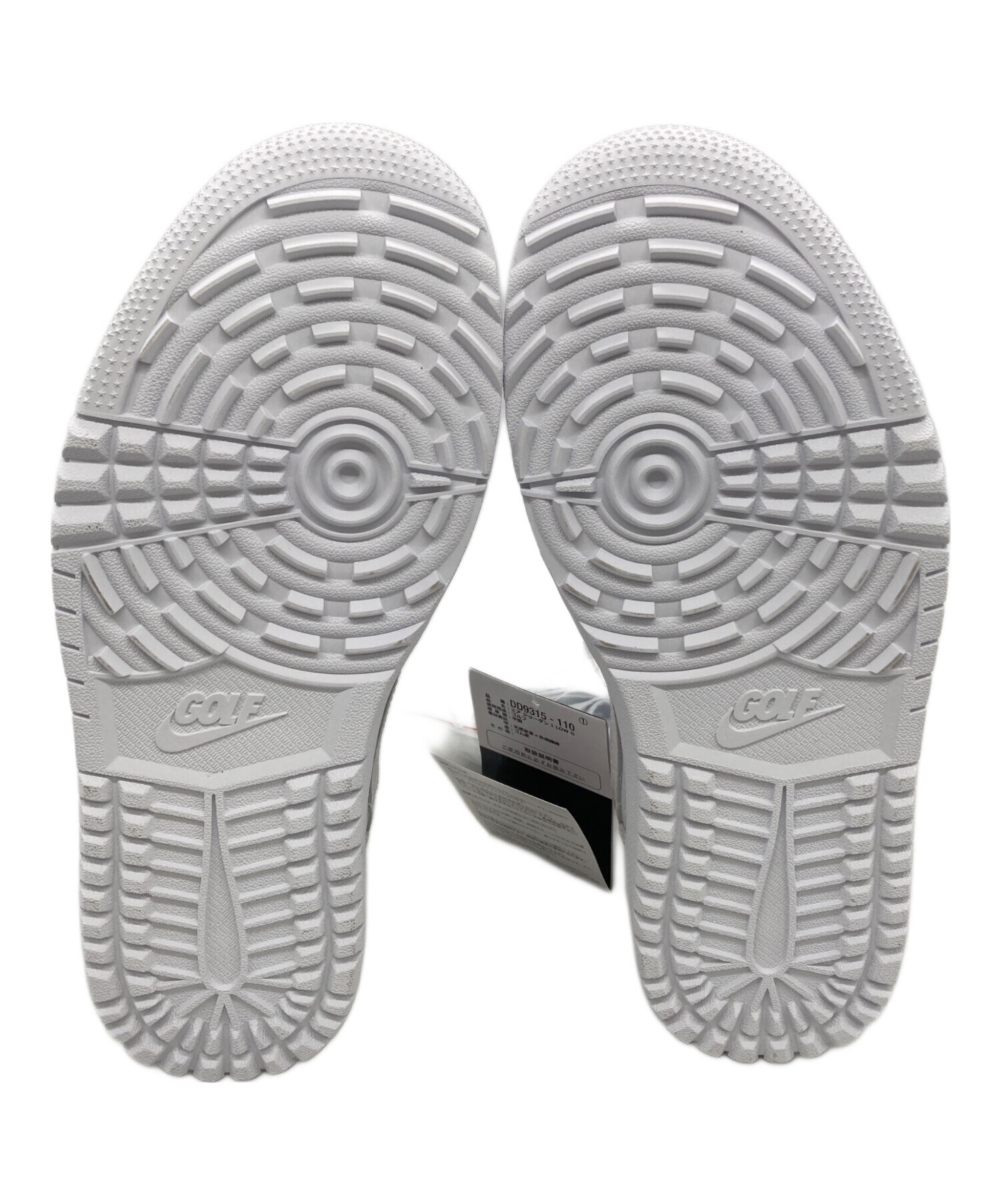 中古・古着通販】NIKE (ナイキ) AIR JORDAN 1 LOW G ホワイト サイズ 