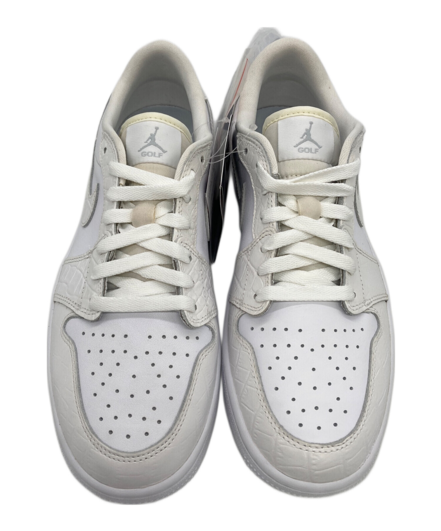 中古・古着通販】NIKE (ナイキ) AIR JORDAN 1 LOW G ホワイト サイズ 