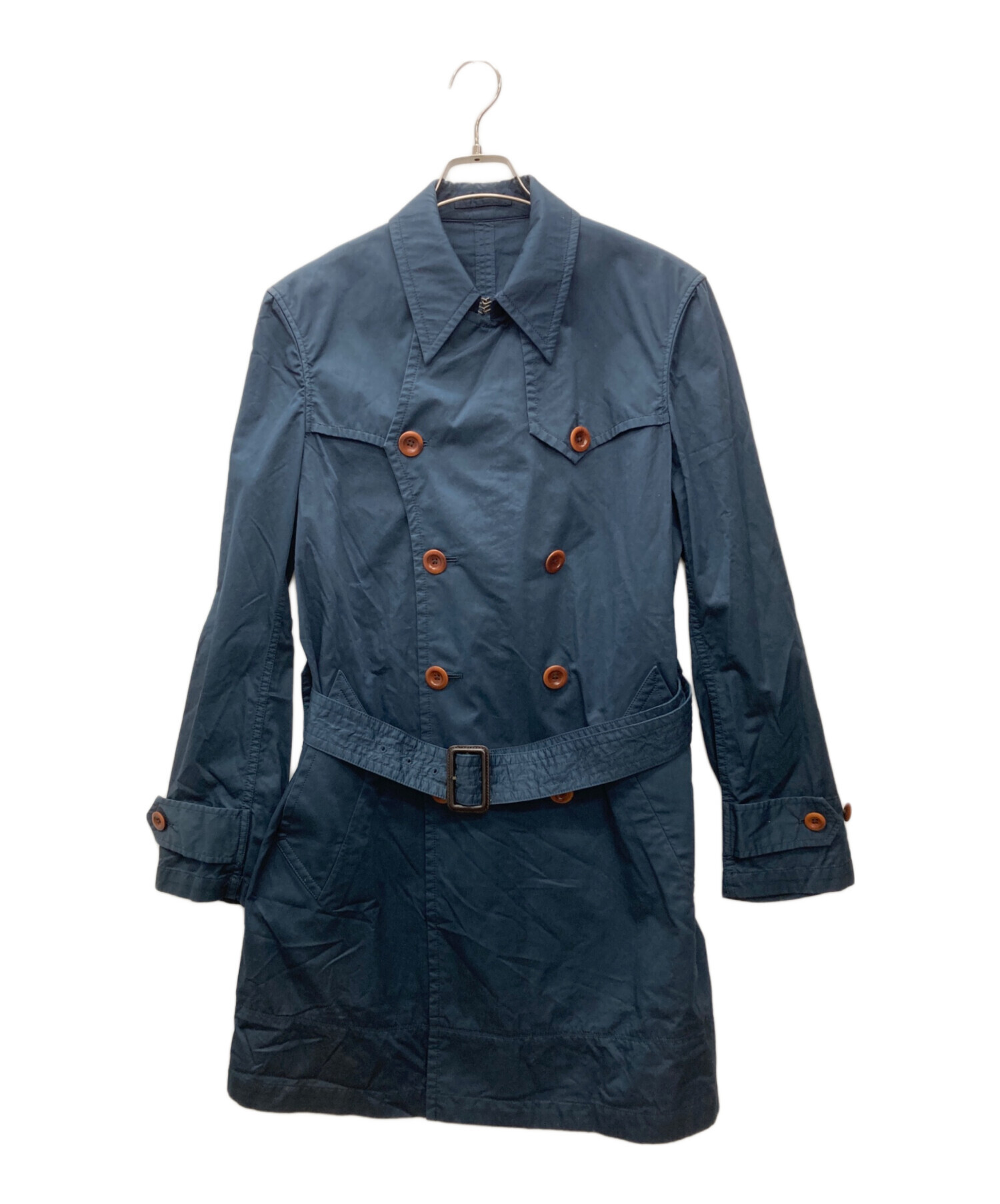 Paul Smith ステンカラーコート ネイビー 中古・古着通販Paul Smith