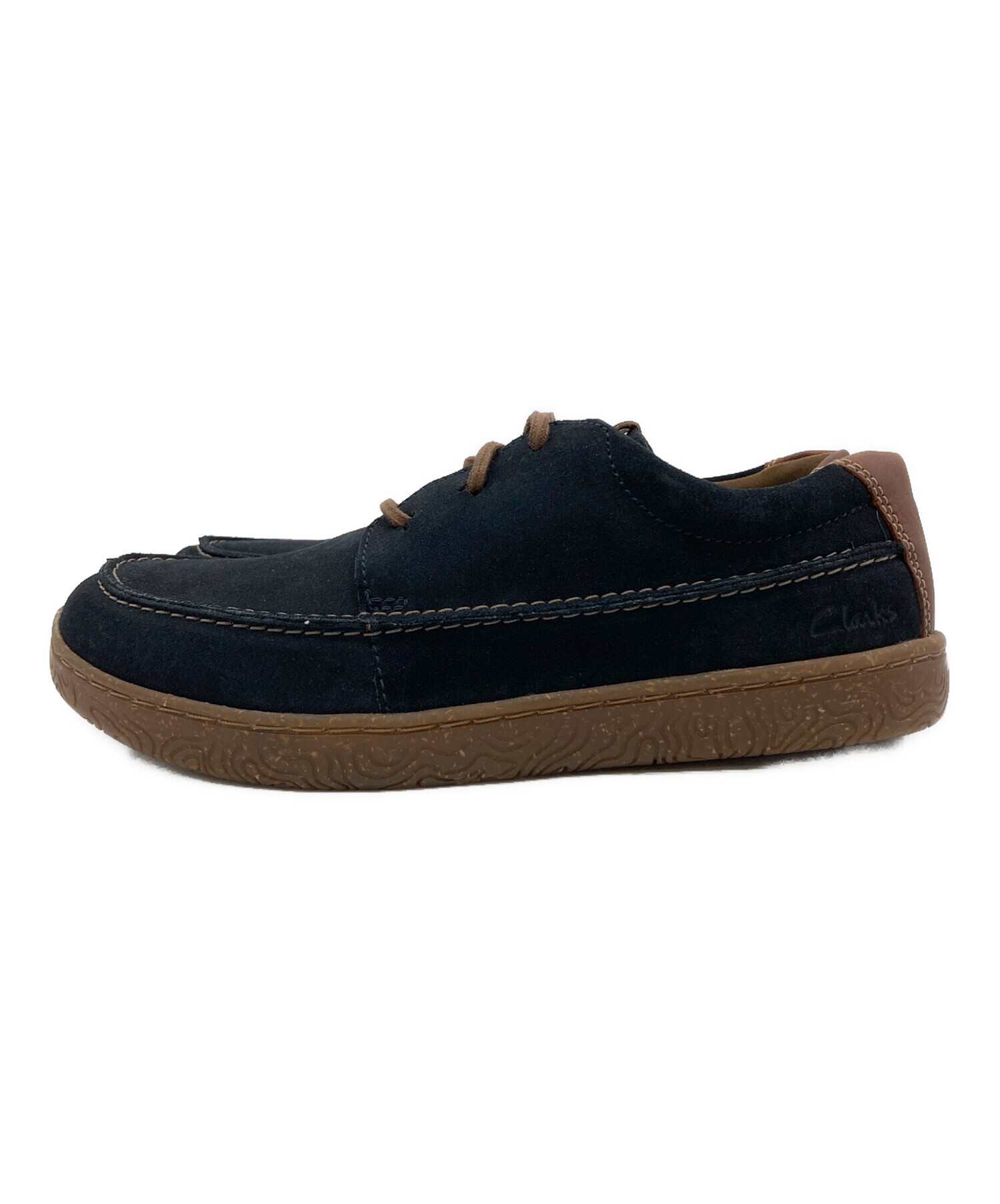 中古・古着通販】CLARKS (クラークス) デッキシューズ ネイビー サイズ