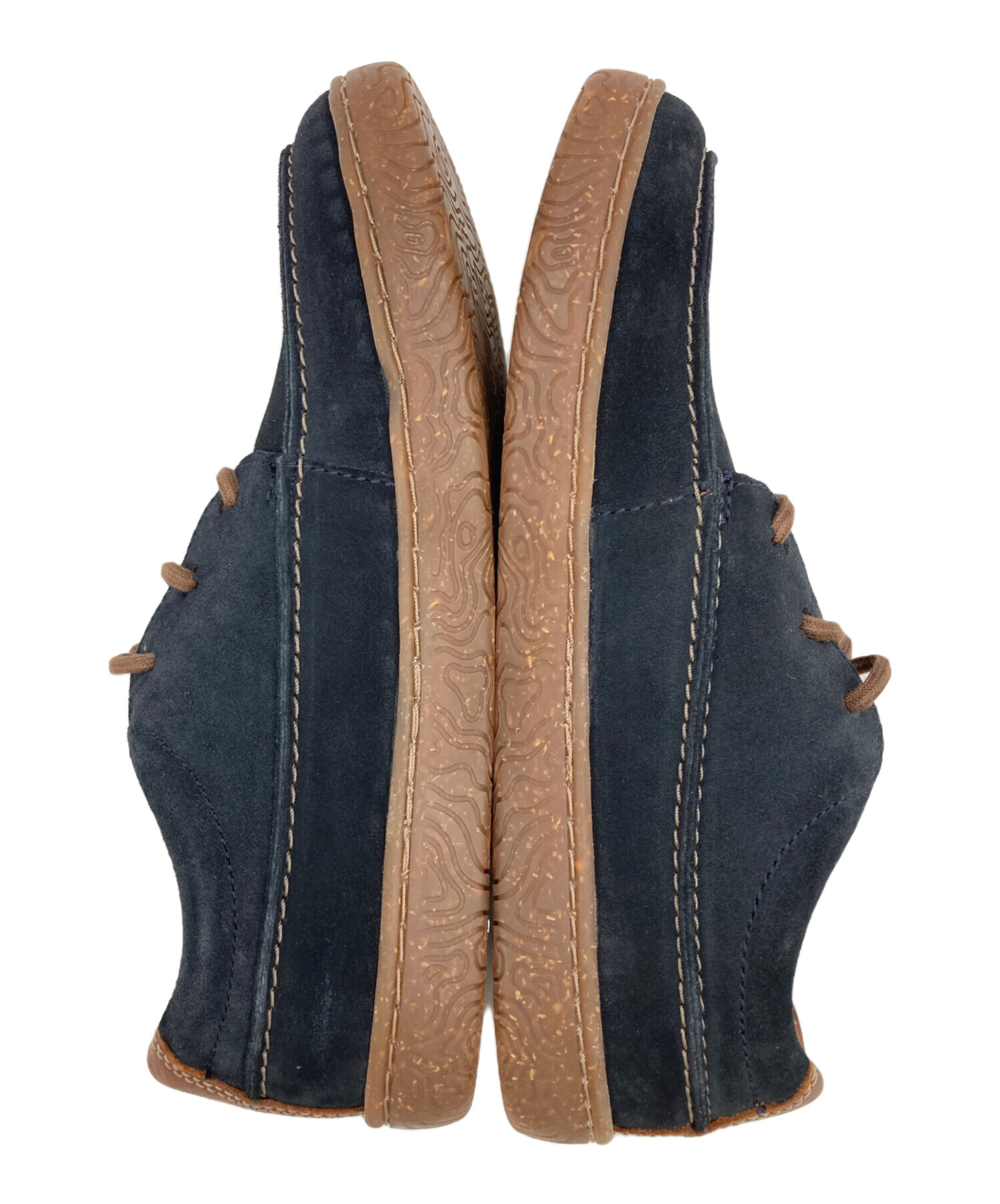 中古・古着通販】CLARKS (クラークス) デッキシューズ ネイビー サイズ