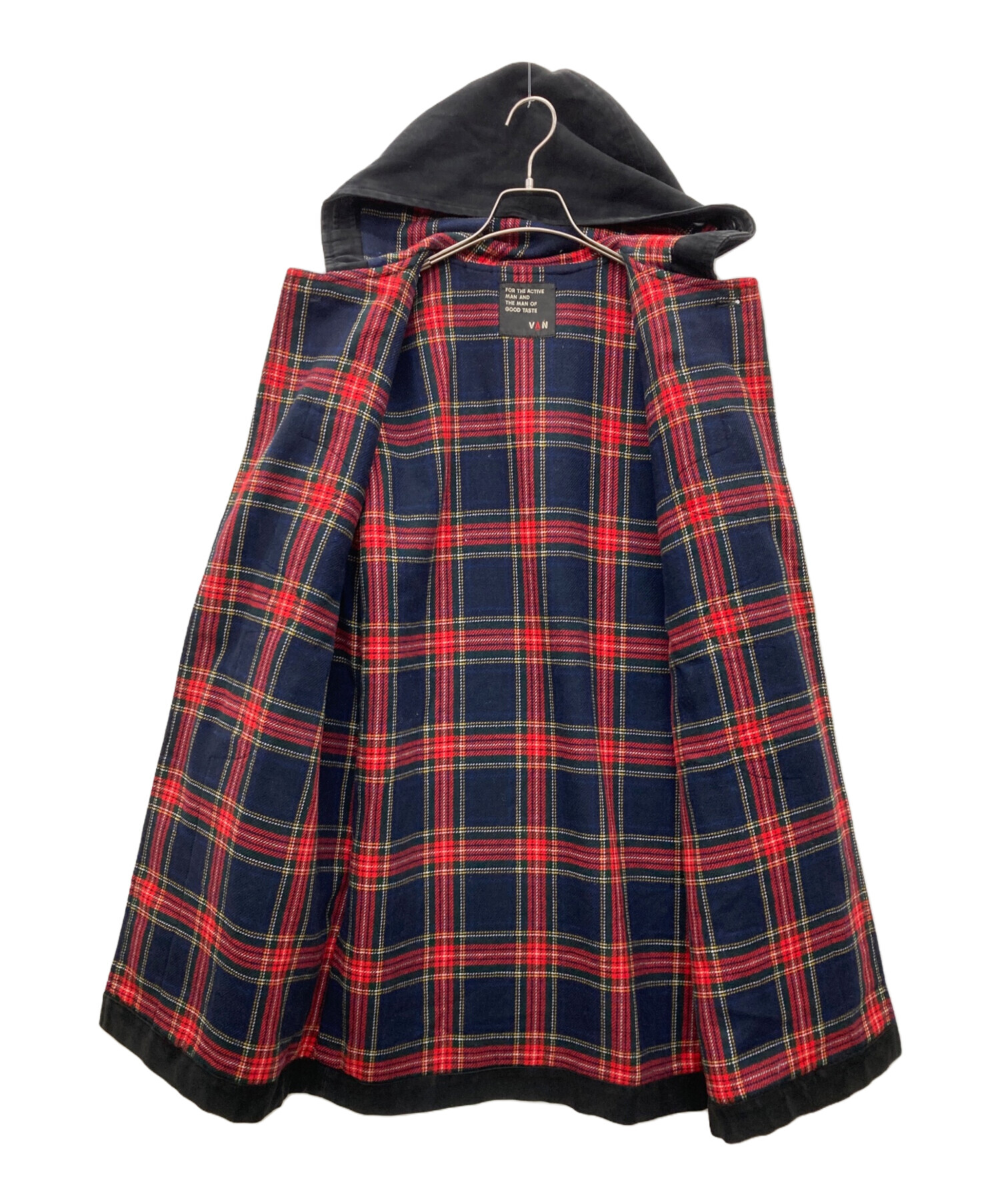 中古・古着通販】VAN (ヴァン) ダッフルコート ブラック サイズ:不明