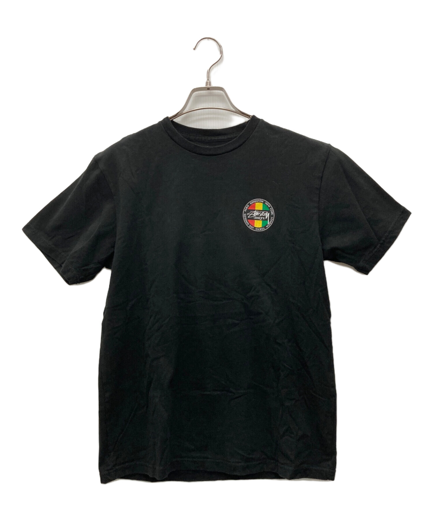 中古・古着通販】stussy (ステューシー) Tシャツ ブラック サイズ:M 