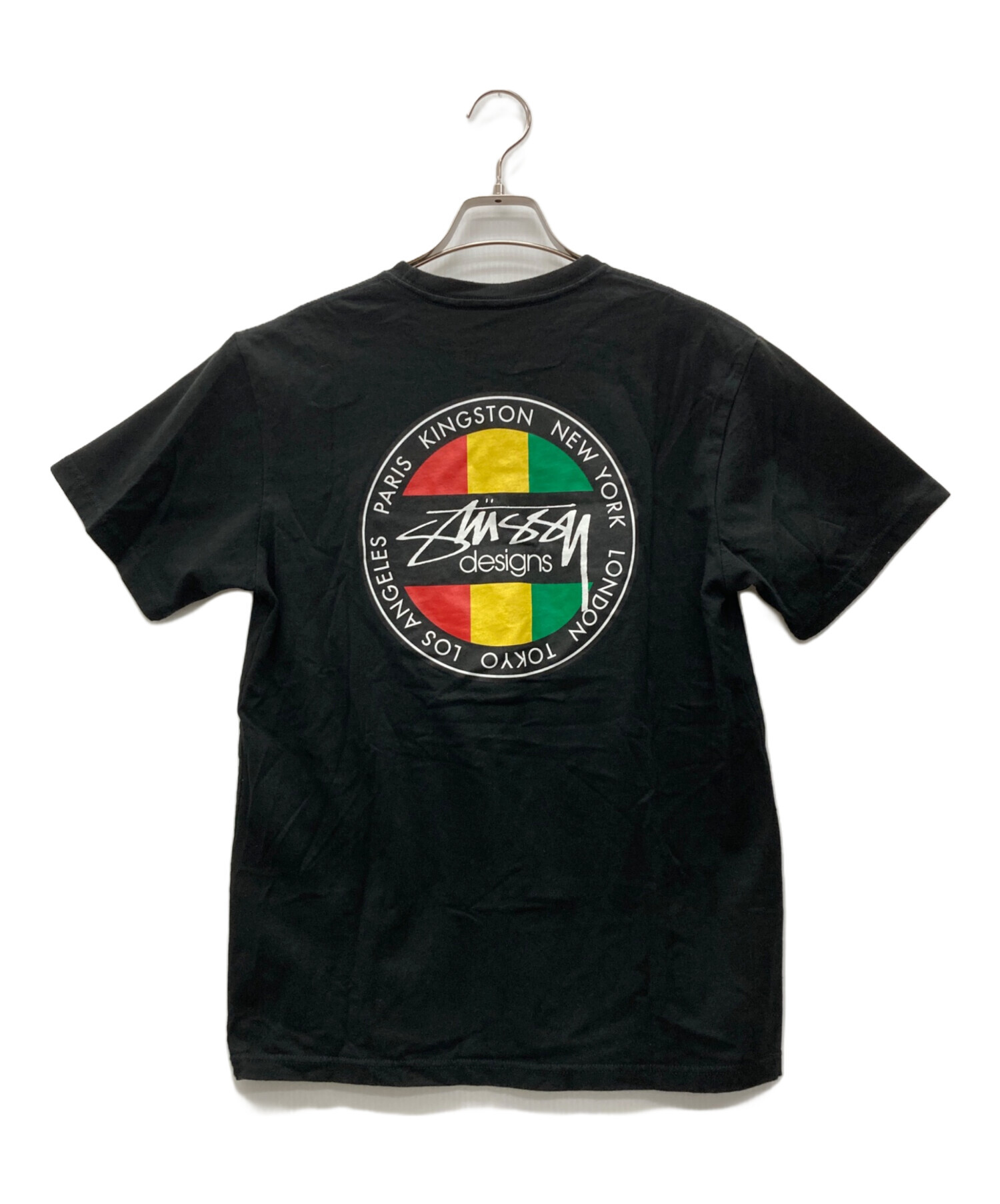 中古・古着通販】stussy (ステューシー) Tシャツ ブラック サイズ:M 