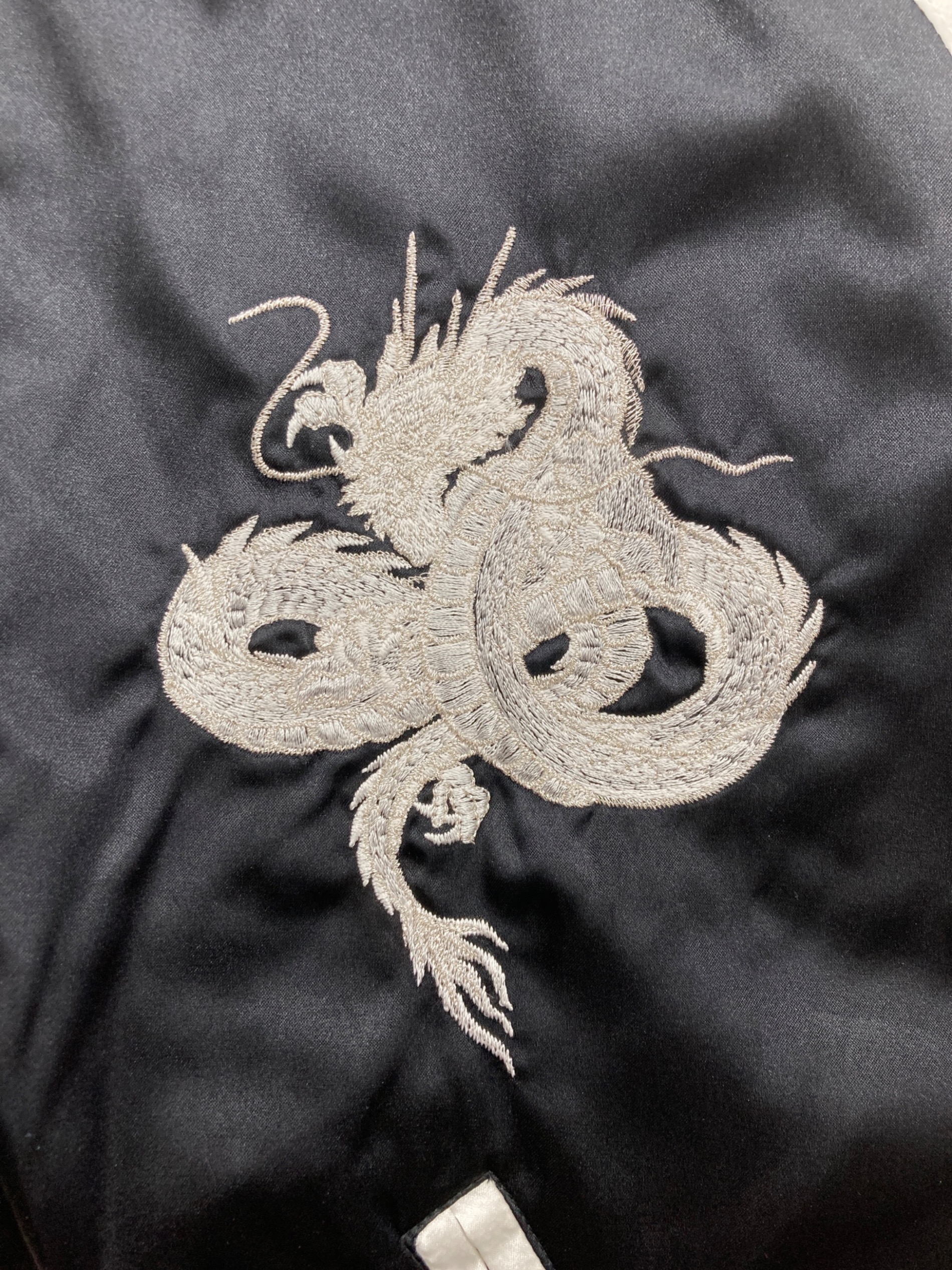 中古・古着通販】星姫 (ホシヒメ) スカジャン ブラック サイズ:S