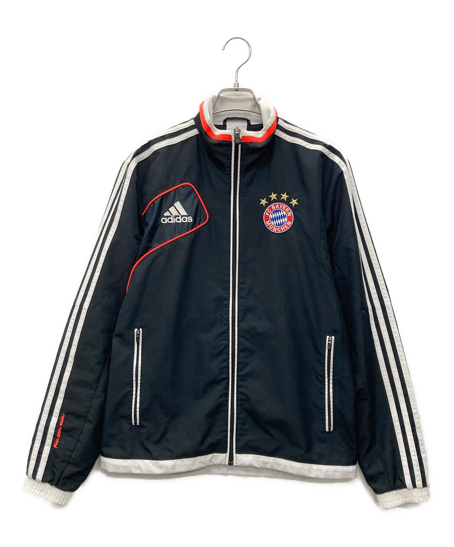 中古・古着通販】adidas (アディダス) トラックジャケット ネイビー