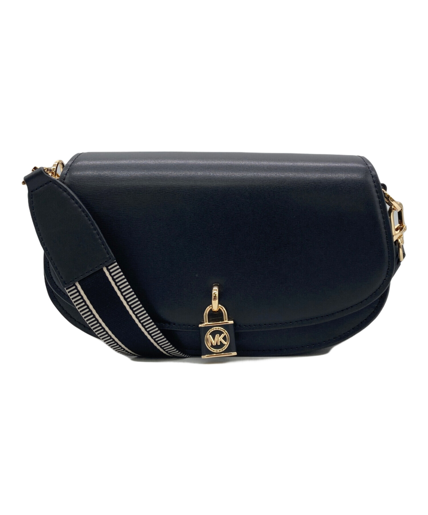 【加古川店】 中古 Michael Kors | マイケルコース ショルダーバッグ Parker Medium Shearling Leather Shoulder Bag 30H3S7PC2F ブラック 【121】 MICHAEL KORS - 【加古川店】 中古 Michael Kors | マイケルコース