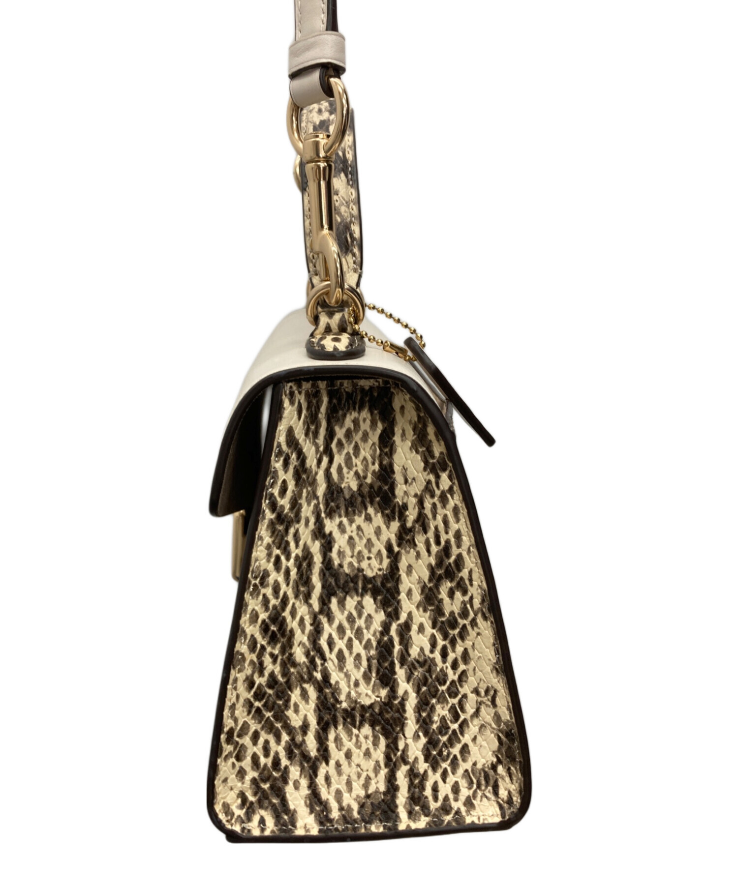 中古・古着通販】COACH (コーチ) ペッパー サッチェル シグネチャー 