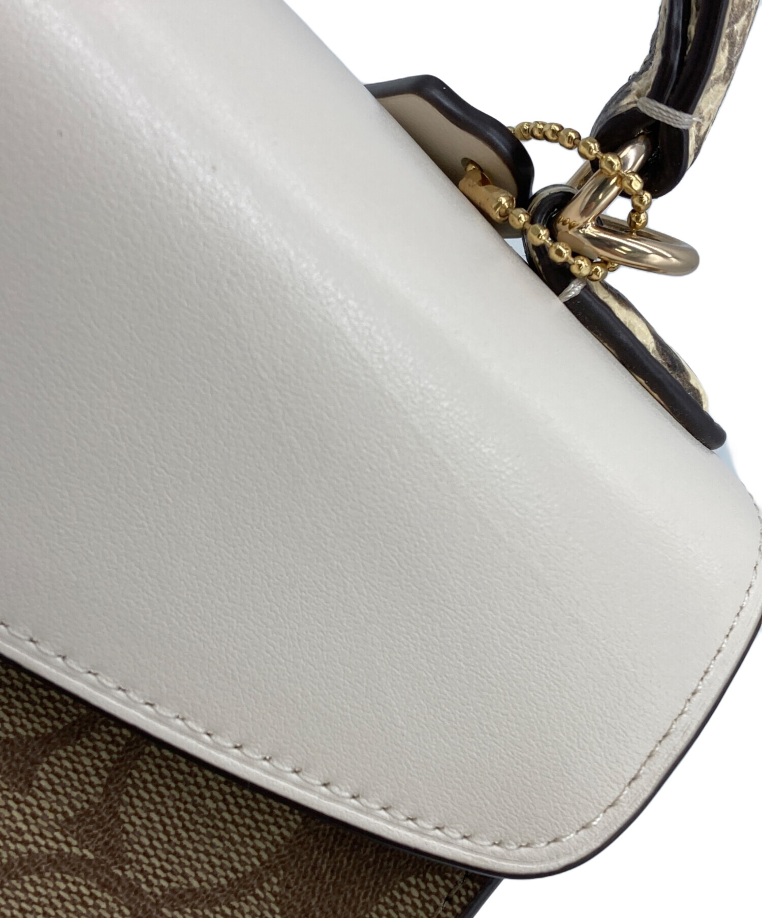 中古・古着通販】COACH (コーチ) ペッパー サッチェル シグネチャー 