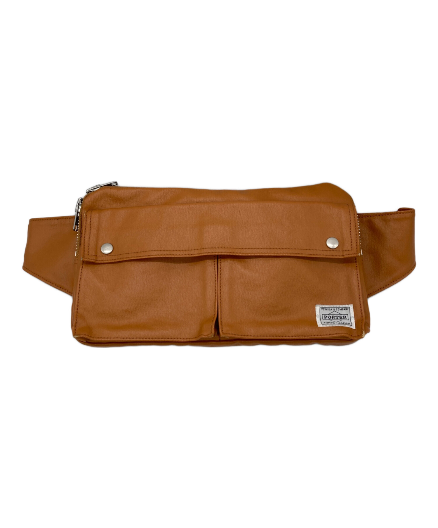 【使用回数少】　美品　PORTER ボディバッグ 中古・古着通販】PORTER (ポーター) フリースタイルウエストバッグ